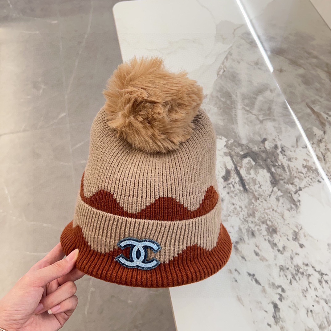NO:218275,Special dust bag [CHANEL Chanel] New autumn and winter style with velvet wavy pattern knitted hat, wool hat, high return rate, versatile Korean hat, fisherman hat, baseball hat, knit hat, hat, chanel, chanel, espadrilles, hats19860909特配防尘袋【CHANEL香奈儿】秋冬新款加绒波浪纹路针织帽毛线帽,回头率高,百搭韩版帽子渔夫帽棒球帽针织帽,帽子,chanel,chanel,espadrilles,hats,hat