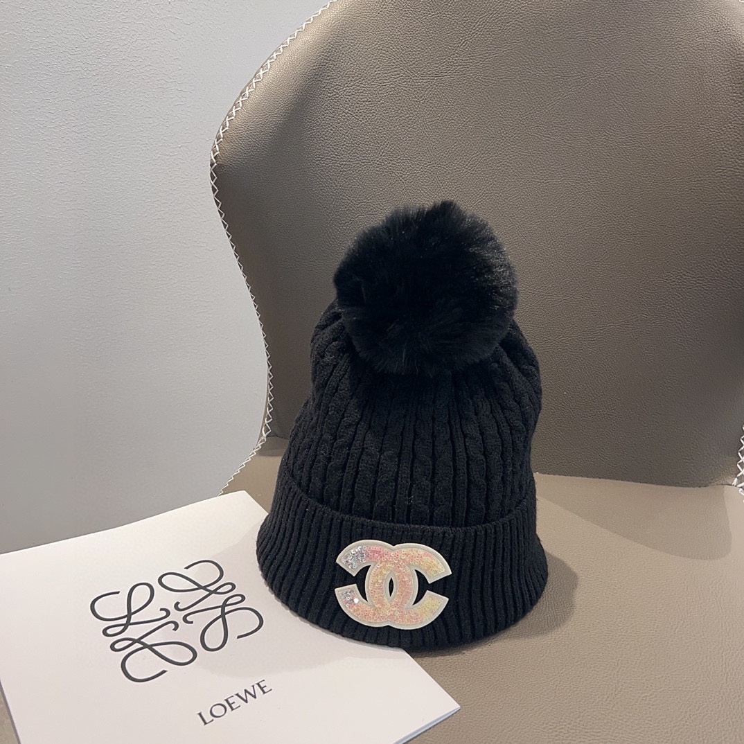 NO:219289,Special dust bag [CHANEL Chanel] New autumn and winter small fragrant style knitted wool ball wool hat # a very textured style~ closed eyes and put into the hat Fisherman hat Baseball hat Knit hat, hat, chanel, chanel, espadrilles, hats19860909特配防尘袋【CHANEL香奈儿】秋冬新款小香风麻花针织毛球毛线帽# 非常有质感的一款～闭眼入帽子渔夫帽棒球帽针织帽,帽子,chanel,chanel,espadrilles,hats,hat