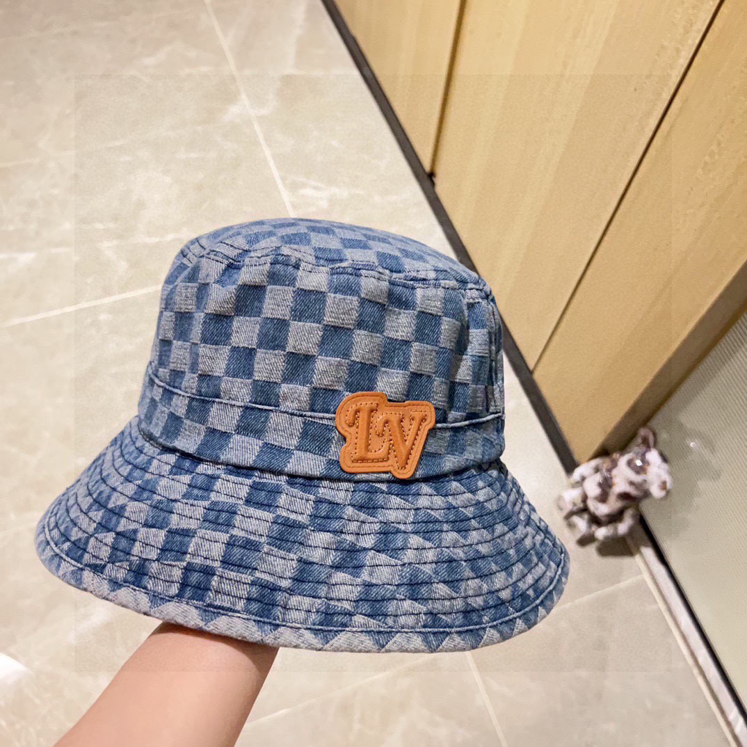 NO:350035,Special dust bag [LV Louis Vuitton] 2025 new chessboard jeans men and women fisherman hat, super easy to match, a hat with closed eyes, a straw hat fisherman hat baseball hat, hat, louis vuitton, louis vuitton, espadrilles, hats特配防尘袋【LV路易威登】2025新款棋盘格牛仔男女款渔夫帽,超好搭配,闭眼入的一款帽子草帽渔夫帽棒球帽,帽子,louis vuitton,louis vuitton,espadrilles,hats,hat