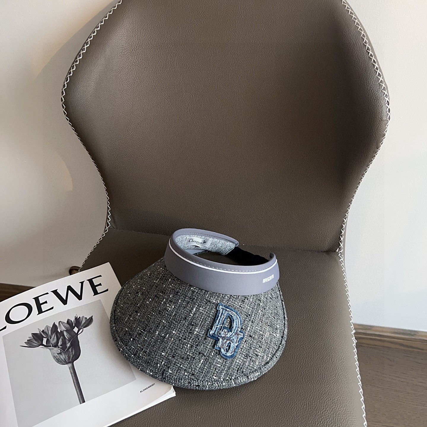 NO:359774,Special dust bag [DIOR] 2025 new tweed vacation sun hat empty top hat, versatile sun protection ~ casual street artifact hat straw hat fisherman hat baseball hat, hat, dior, dior, espadrilles, hats特配防尘袋【DIOR迪奥】2025新款粗花呢度假遮阳帽空顶帽,遮阳百搭～休闲出街神器帽子草帽渔夫帽棒球帽,帽子,dior,dior,espadrilles,hats,hat