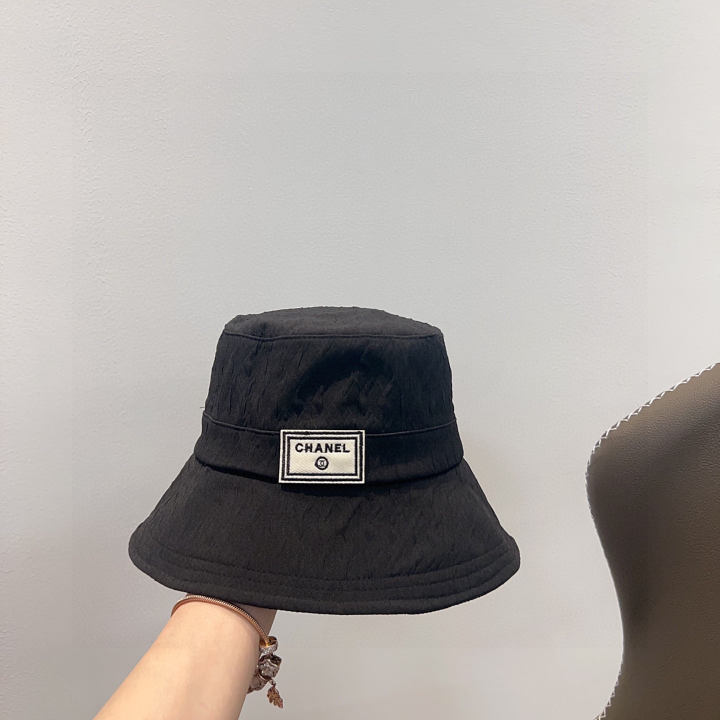💛配防尘袋【CHANEL香奈儿】2025新款日常款小香风渔夫帽，🔆简约大方 百搭单品