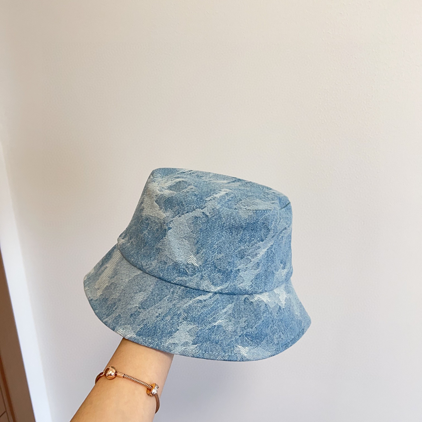 💛配防尘袋【LV路易威登】2025新款牛仔男女款简约渔夫帽，🔆百搭日常款～出街必备