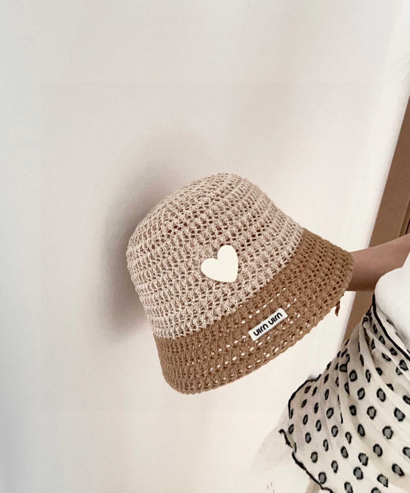 💛配防尘袋【MIUMIU缪缪】2025新款彩色拼色度假风渔夫帽，🔆百搭日常款～出街必备