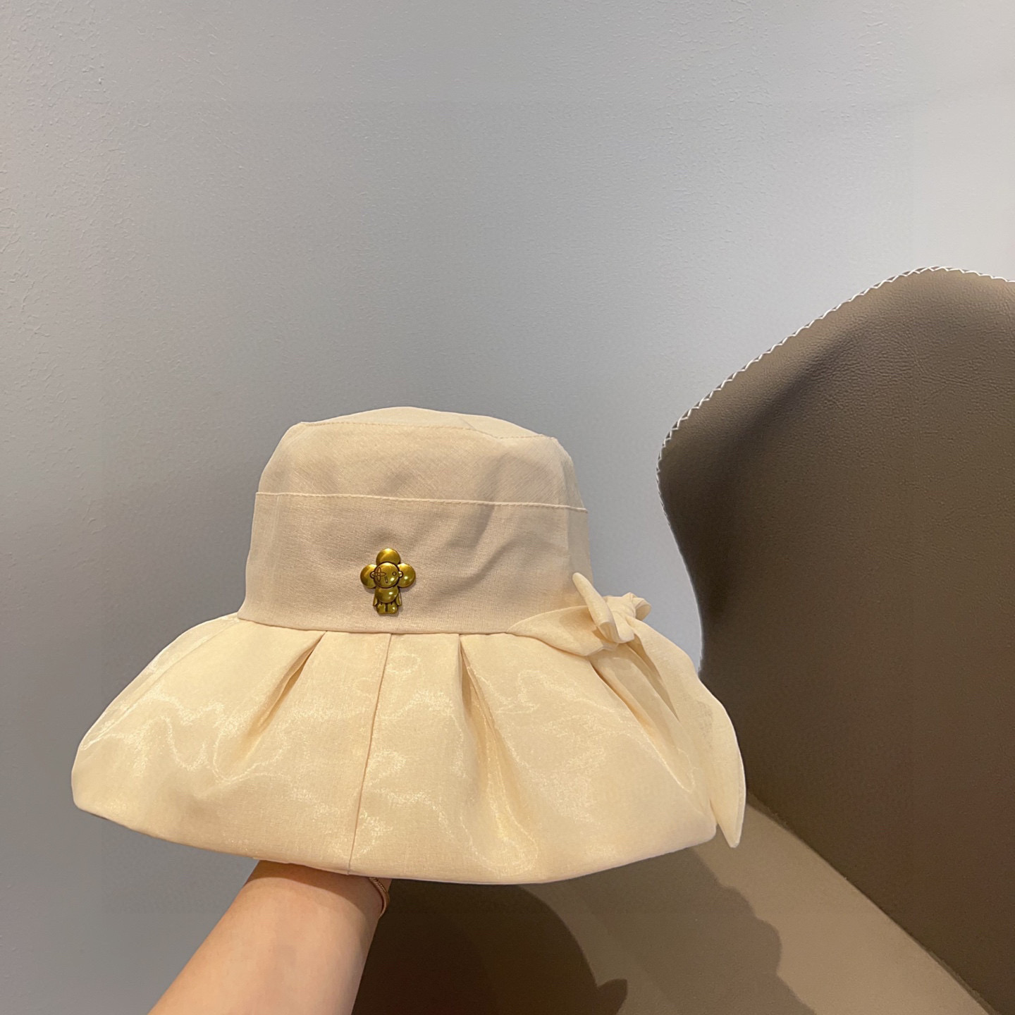 💛配防尘袋【LV路易威登】2025新款滑面防水可折叠款渔夫帽，🔆度假百搭款～出街必备