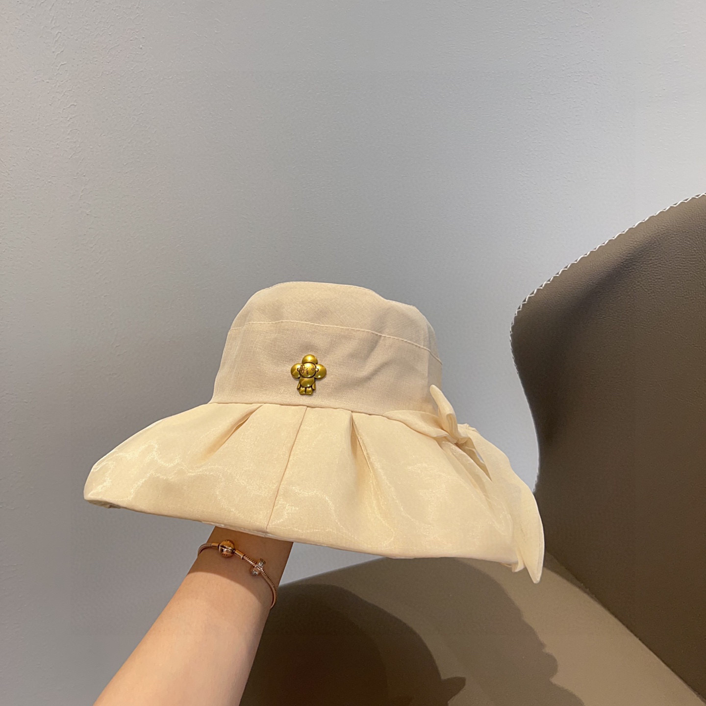 💛配防尘袋【LV路易威登】2025新款滑面防水可折叠款渔夫帽，🔆度假百搭款～出街必备