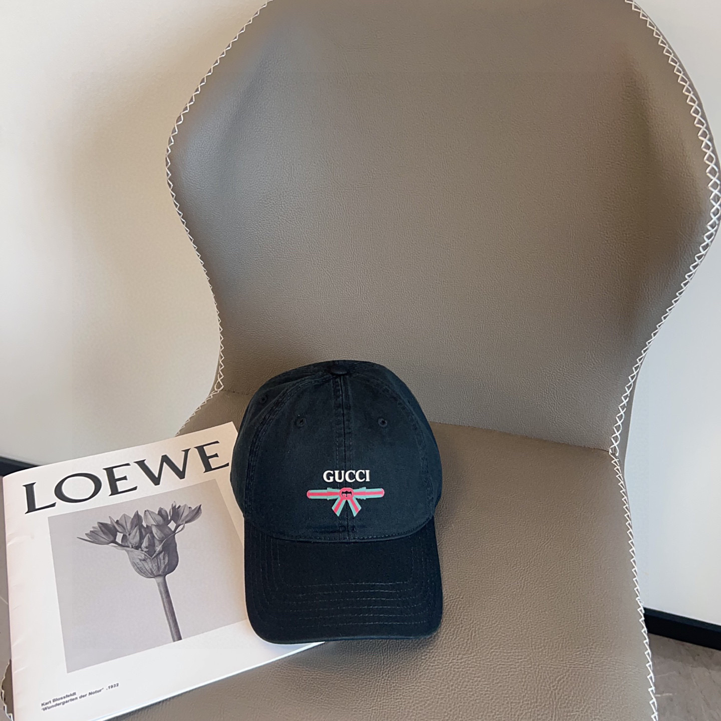 💛配防尘袋。【GUCCI古驰】2025新款简约大牌棒球帽，经典款，男女通用