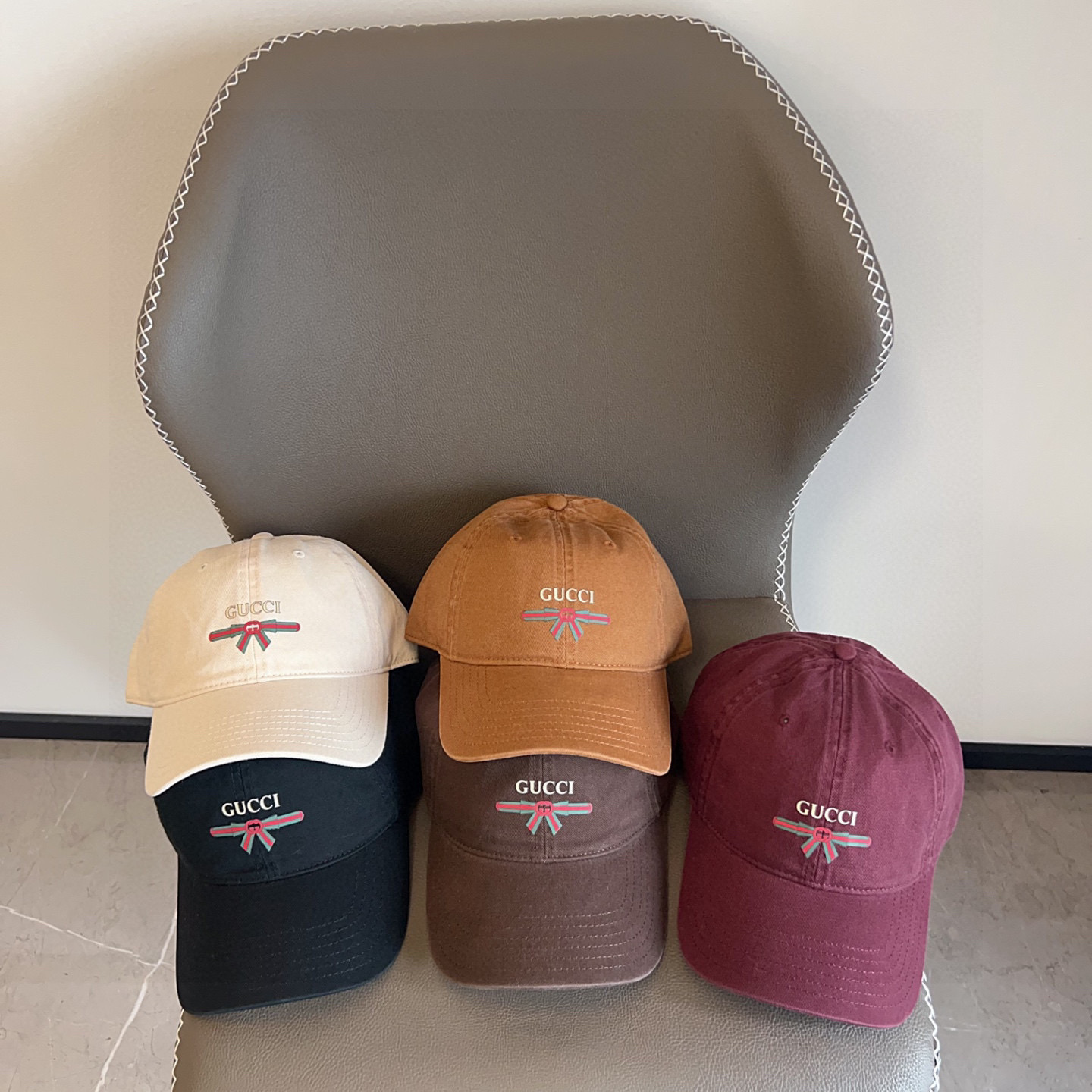 💛配防尘袋。【GUCCI古驰】2025新款简约大牌棒球帽，经典款，男女通用