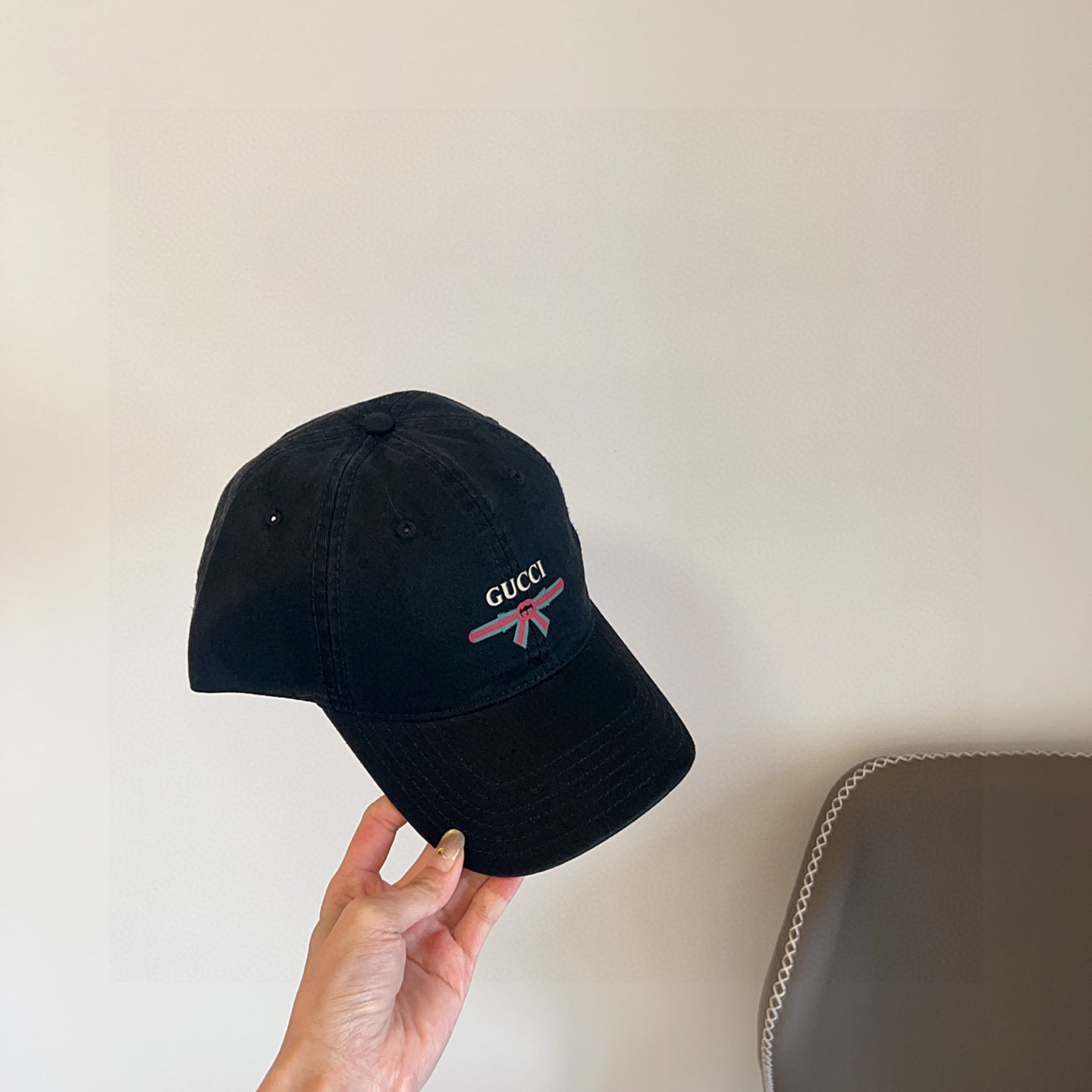 💛配防尘袋。【GUCCI古驰】2025新款简约大牌棒球帽，经典款，男女通用