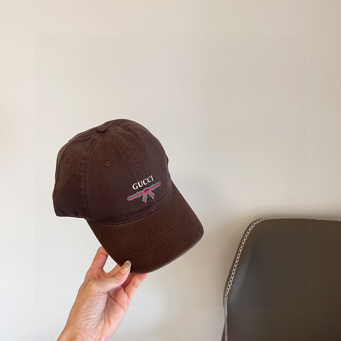 💛配防尘袋。【GUCCI古驰】2025新款简约大牌棒球帽，经典款，男女通用