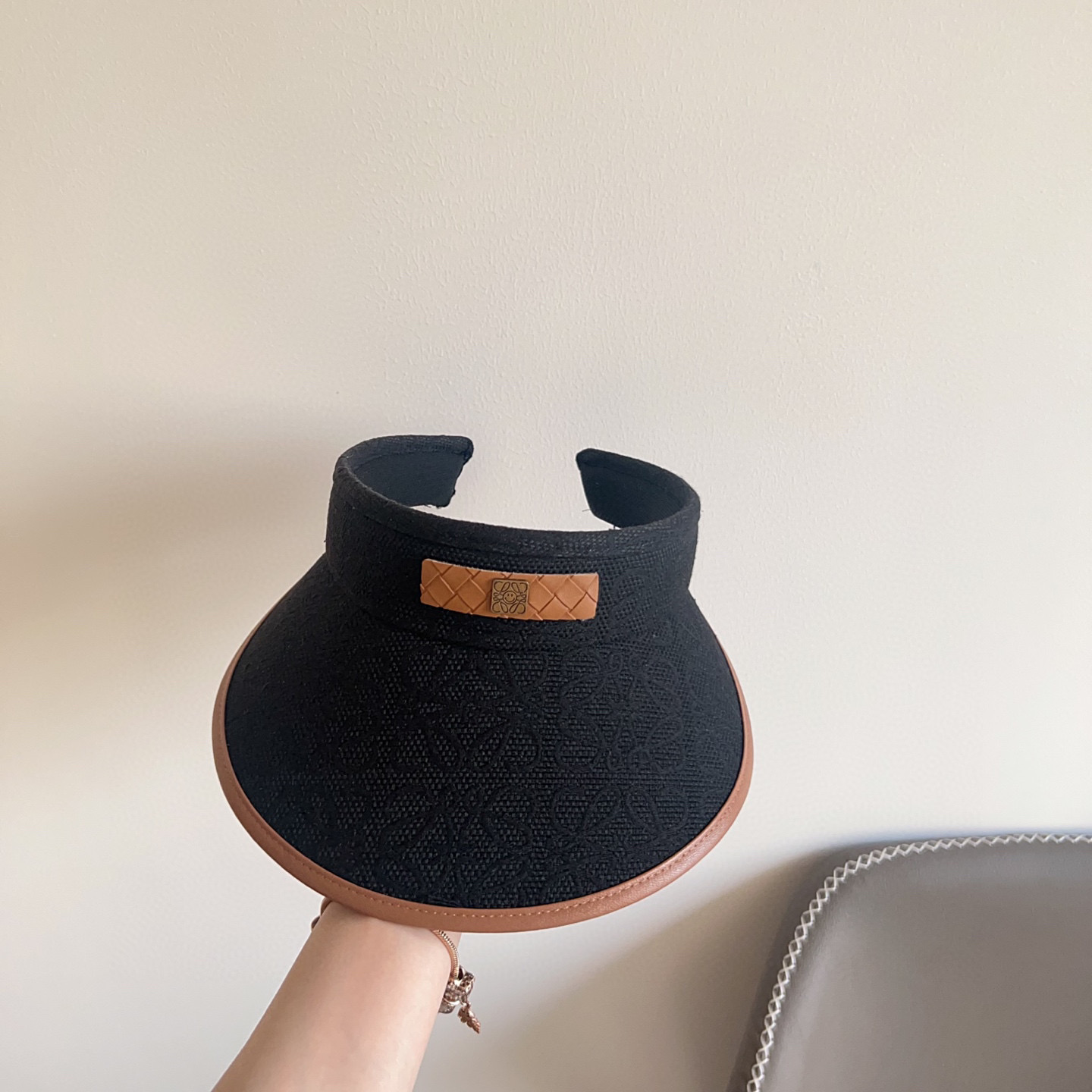 💛配防尘袋 【LOEWE罗意威】2025新款男女款大牌遮阳帽空顶帽，🔆遮阳百搭～休闲出街神器