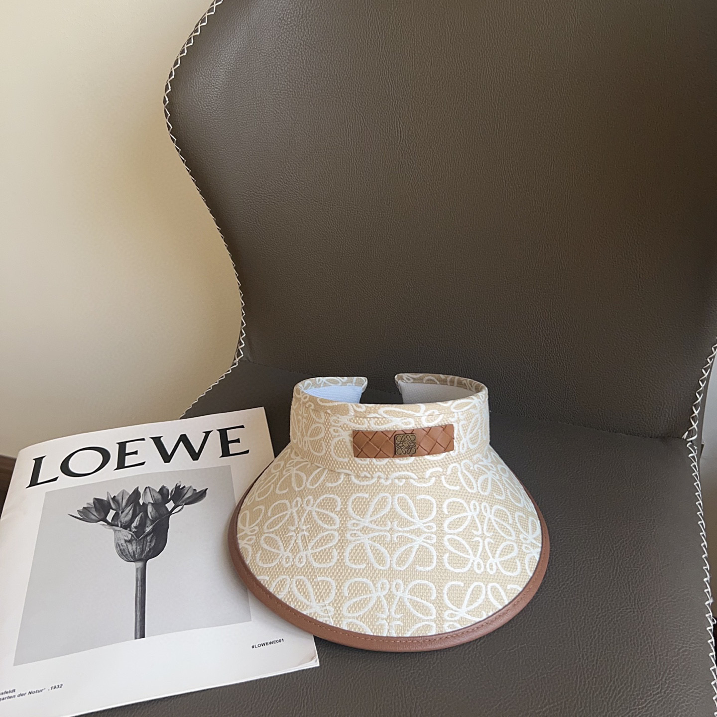 💛配防尘袋 【LOEWE罗意威】2025新款男女款大牌遮阳帽空顶帽，🔆遮阳百搭～休闲出街神器