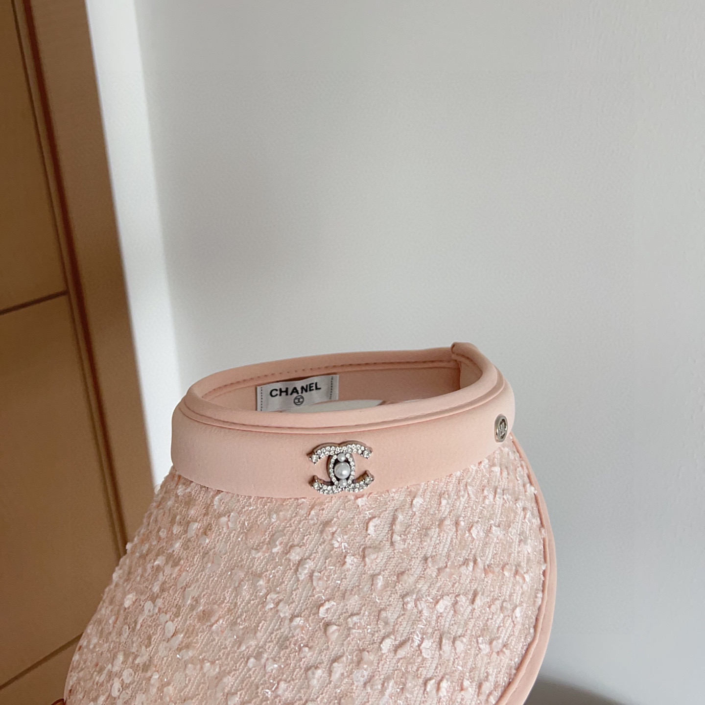 💛配防尘袋 【CHANEL香奈儿】2025新款独家款小香亮片遮阳帽空顶帽，🔆遮阳百搭～休闲出街神器