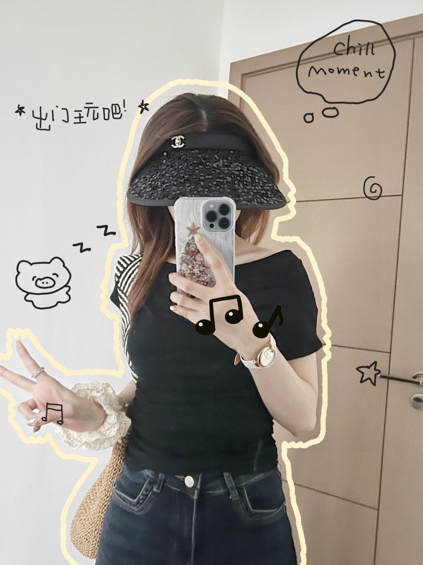 NO:362911,Special dust bag [CHANEL Chanel] 2025 new exclusive small fragrance sequin sun hat empty top hat, sun versatile ~ casual street artifact hat straw hat fisherman hat baseball hat knit hat, hat, chanel, chanel, espadrilles, hats特配防尘袋【CHANEL香奈儿】2025新款独家款小香亮片遮阳帽空顶帽,遮阳百搭～休闲出街神器帽子草帽渔夫帽棒球帽针织帽,帽子,chanel,chanel,espadrilles,hats,hat