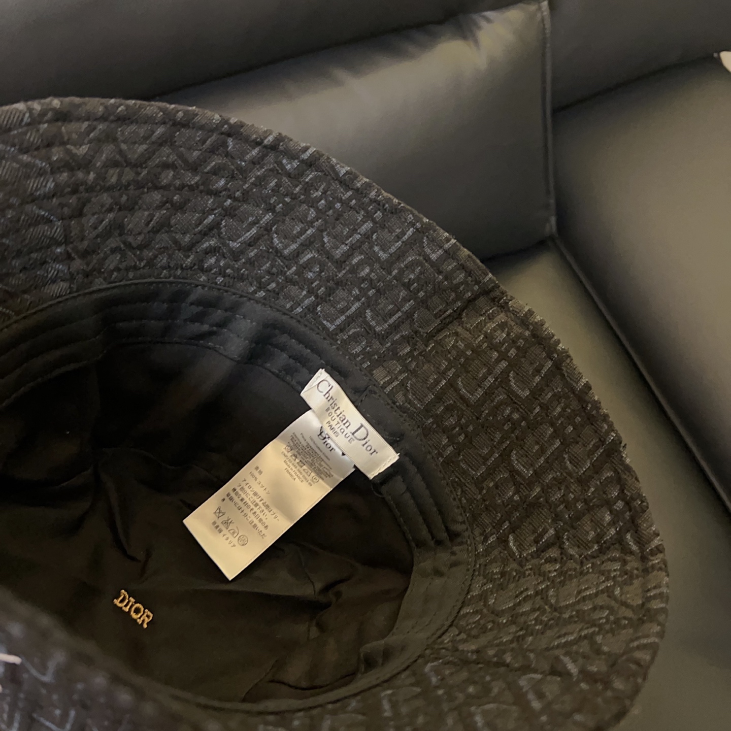 💛配防尘袋【DIOR迪奥】2025新款专柜大牌男女款简约渔夫帽，🔆百搭日常款～出街必备