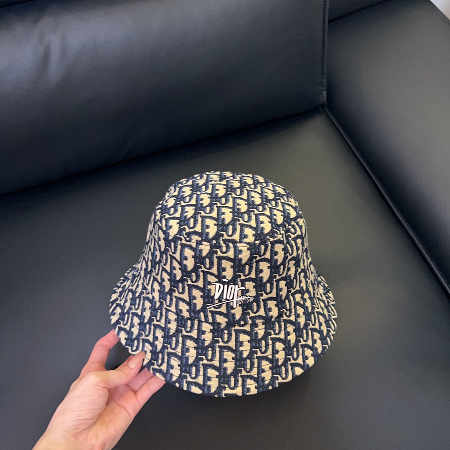 💛配防尘袋【DIOR迪奥】2025新款专柜大牌男女款简约渔夫帽，🔆百搭日常款～出街必备