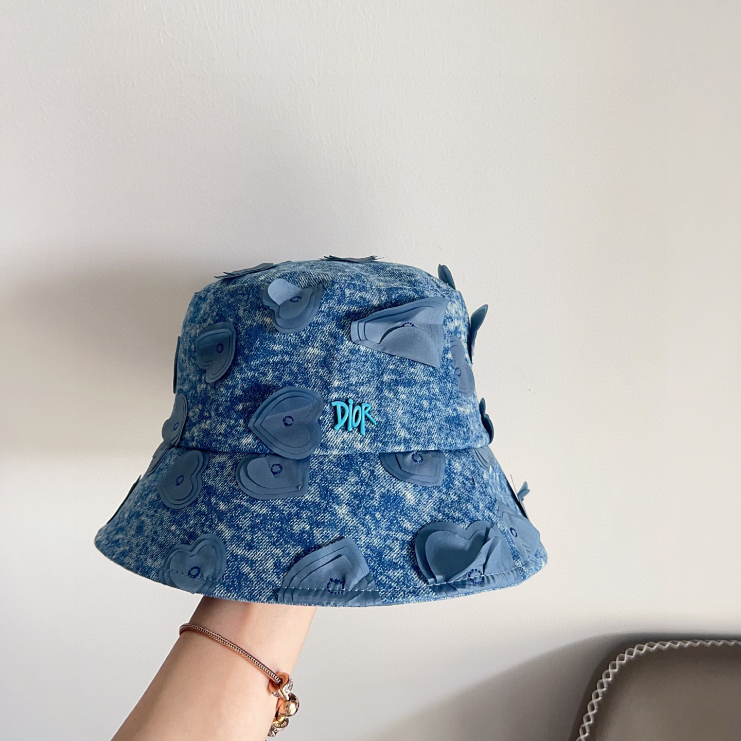 💛配防尘袋【DIOR迪奥】2025新款男女款渔夫帽，🔆百搭日常款～出街必备