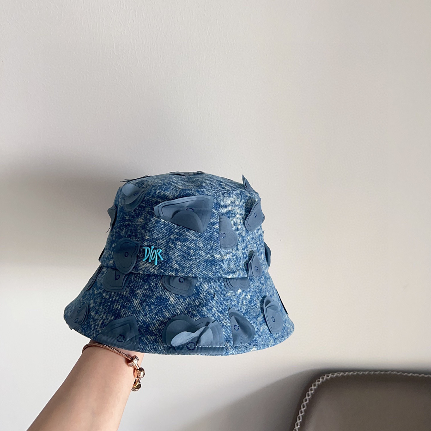 💛配防尘袋【DIOR迪奥】2025新款男女款渔夫帽，🔆百搭日常款～出街必备