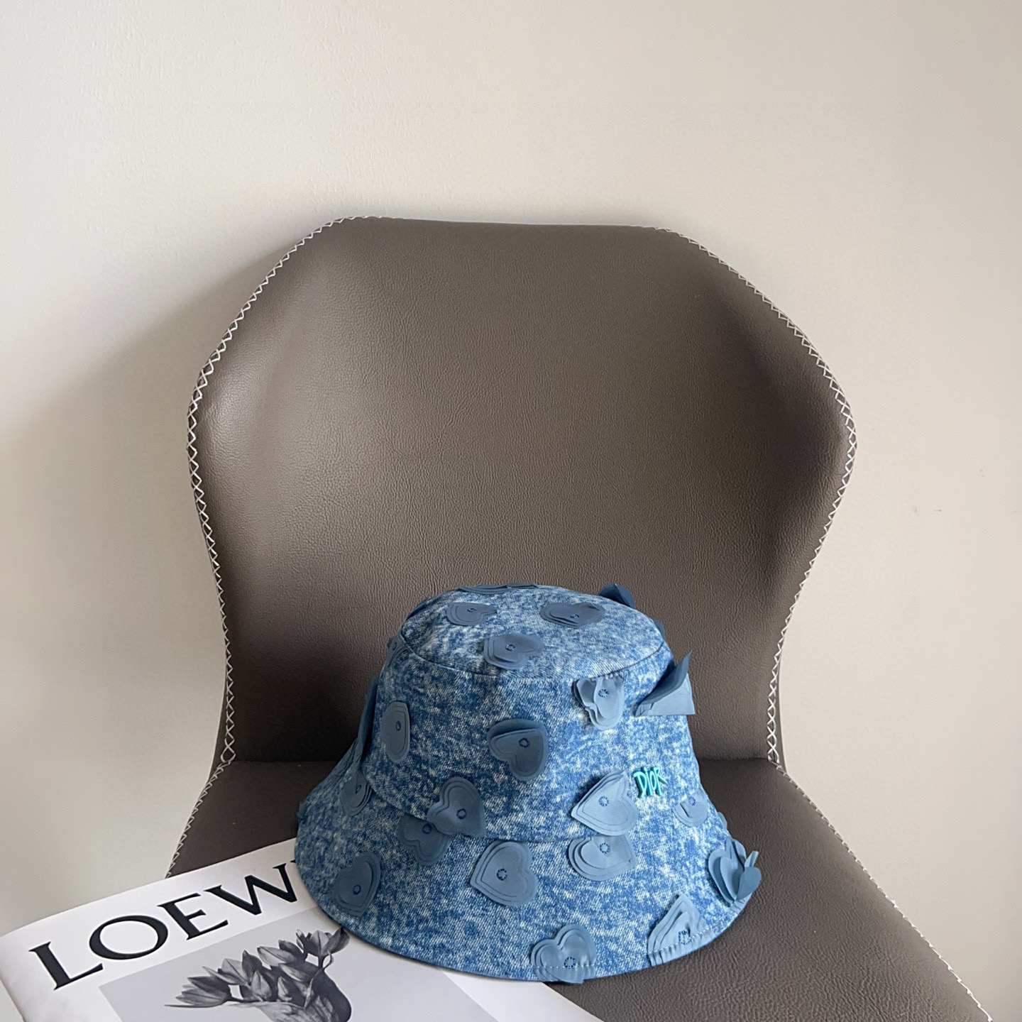 💛配防尘袋【DIOR迪奥】2025新款男女款渔夫帽，🔆百搭日常款～出街必备