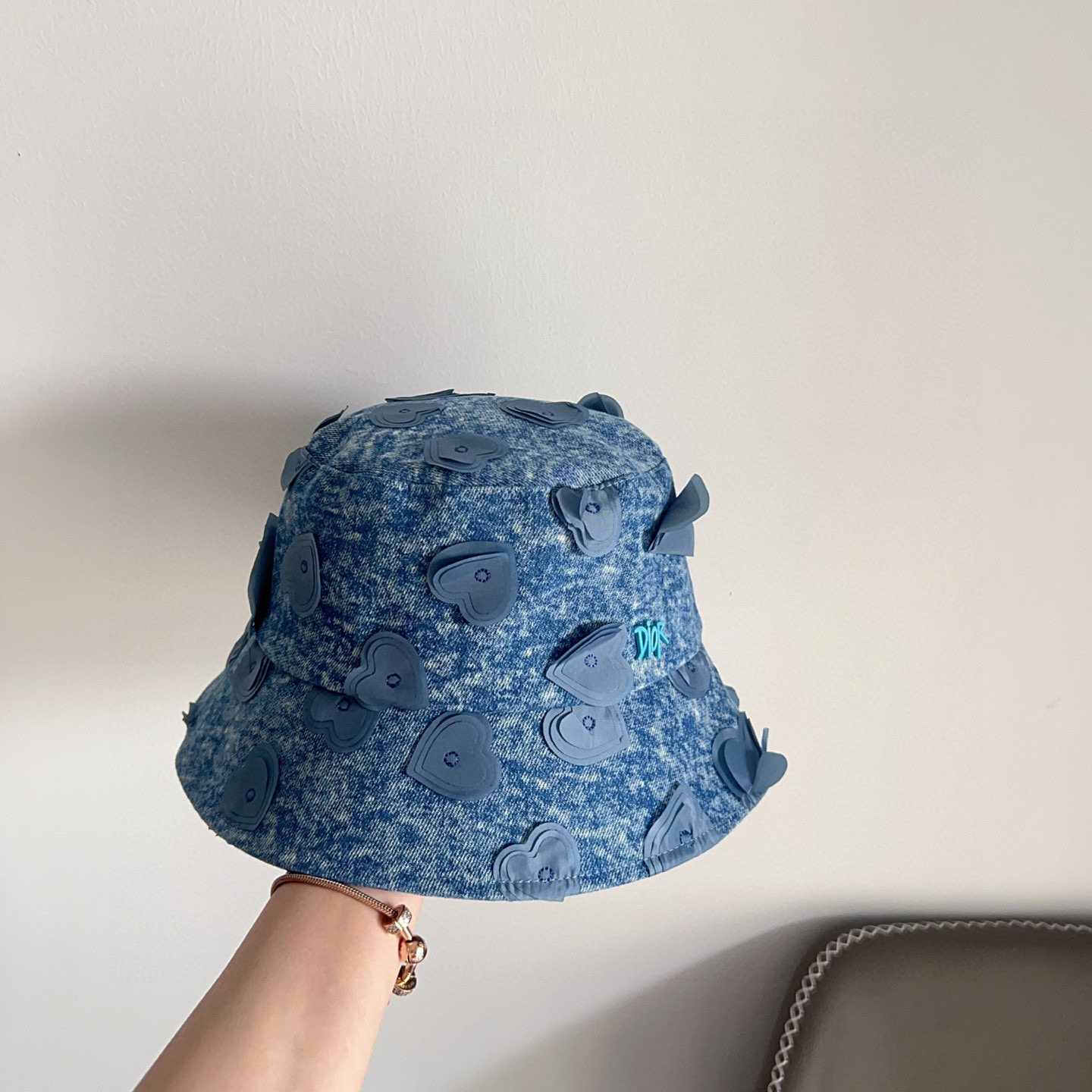 💛配防尘袋【DIOR迪奥】2025新款男女款渔夫帽，🔆百搭日常款～出街必备