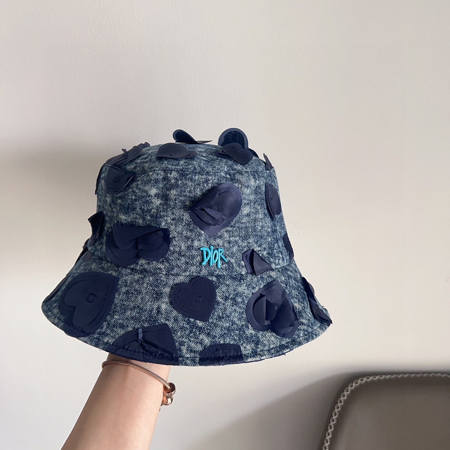 💛配防尘袋【DIOR迪奥】2025新款男女款渔夫帽，🔆百搭日常款～出街必备