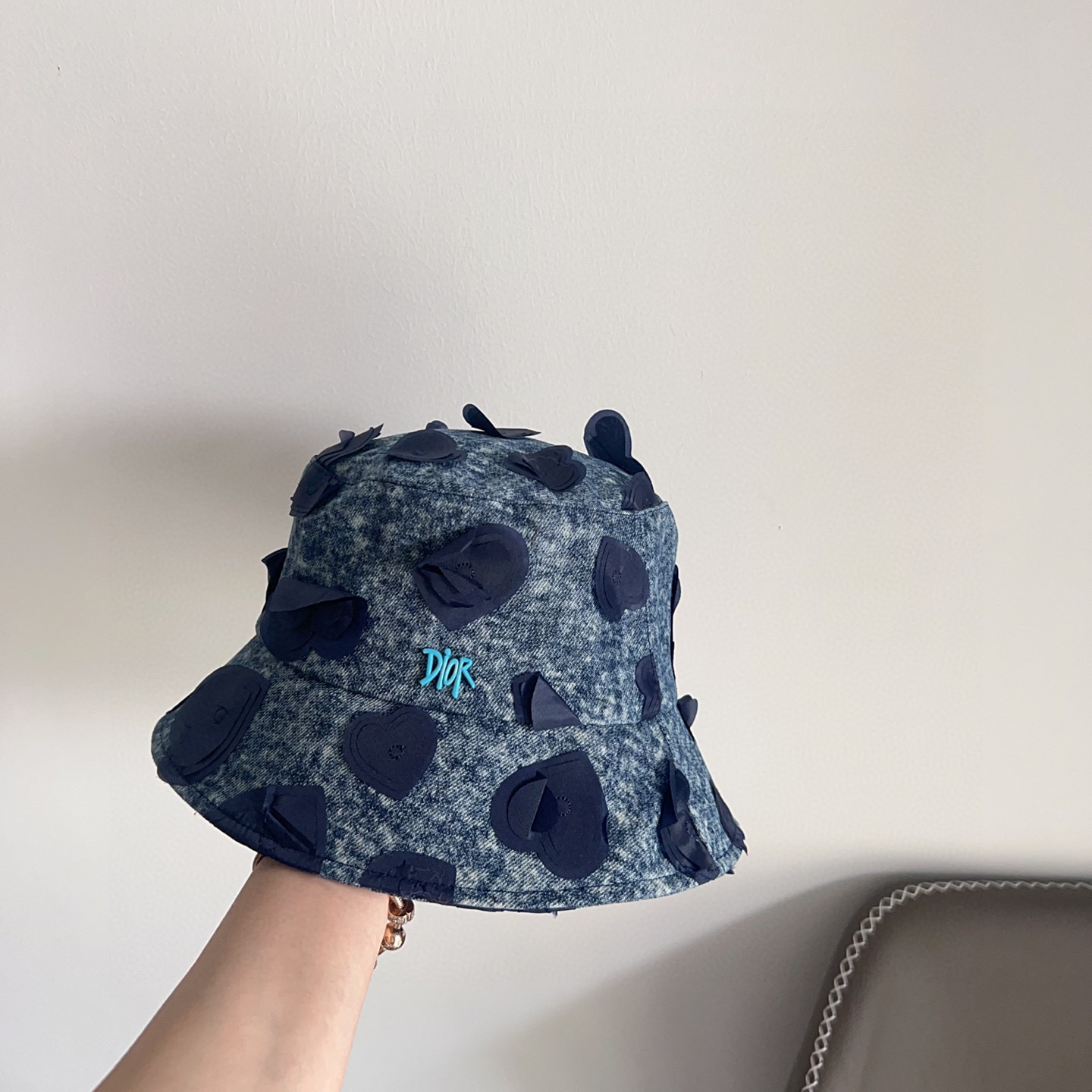 💛配防尘袋【DIOR迪奥】2025新款男女款渔夫帽，🔆百搭日常款～出街必备