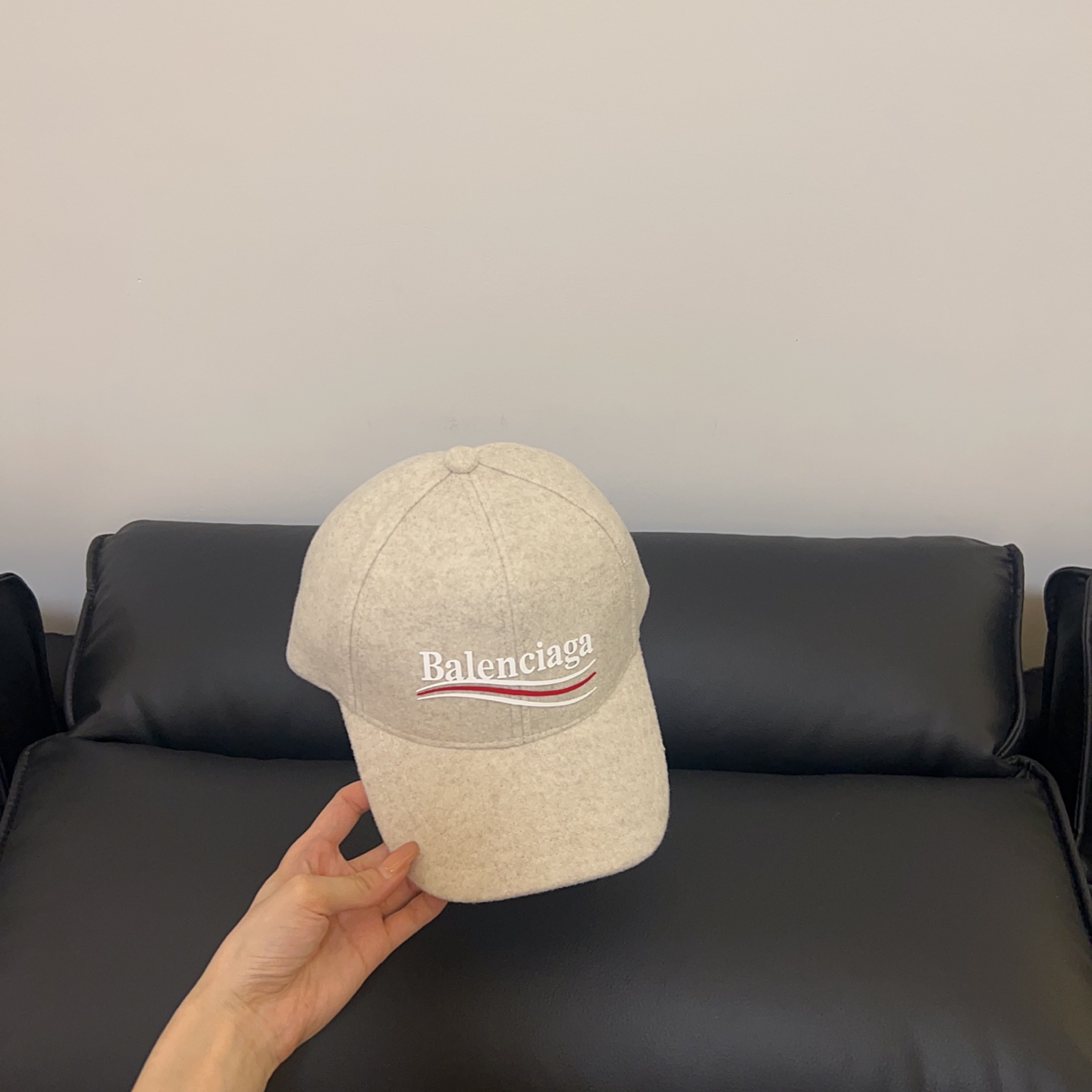 💛配防尘袋。【balenciaga 巴黎世家】2025秋冬新款羊绒棒球帽，男女款大牌出街～日常搭配