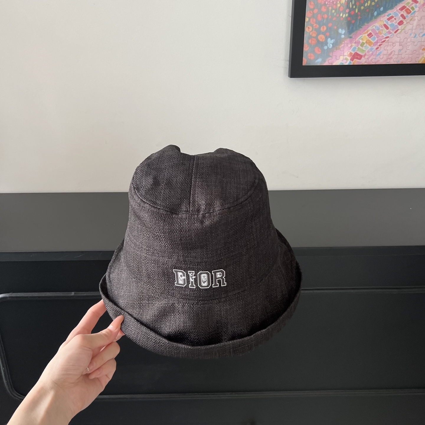 💛配防尘袋【Dior迪奥】2025新款棉麻不规则款渔夫帽
独特设计～日系简约的一款