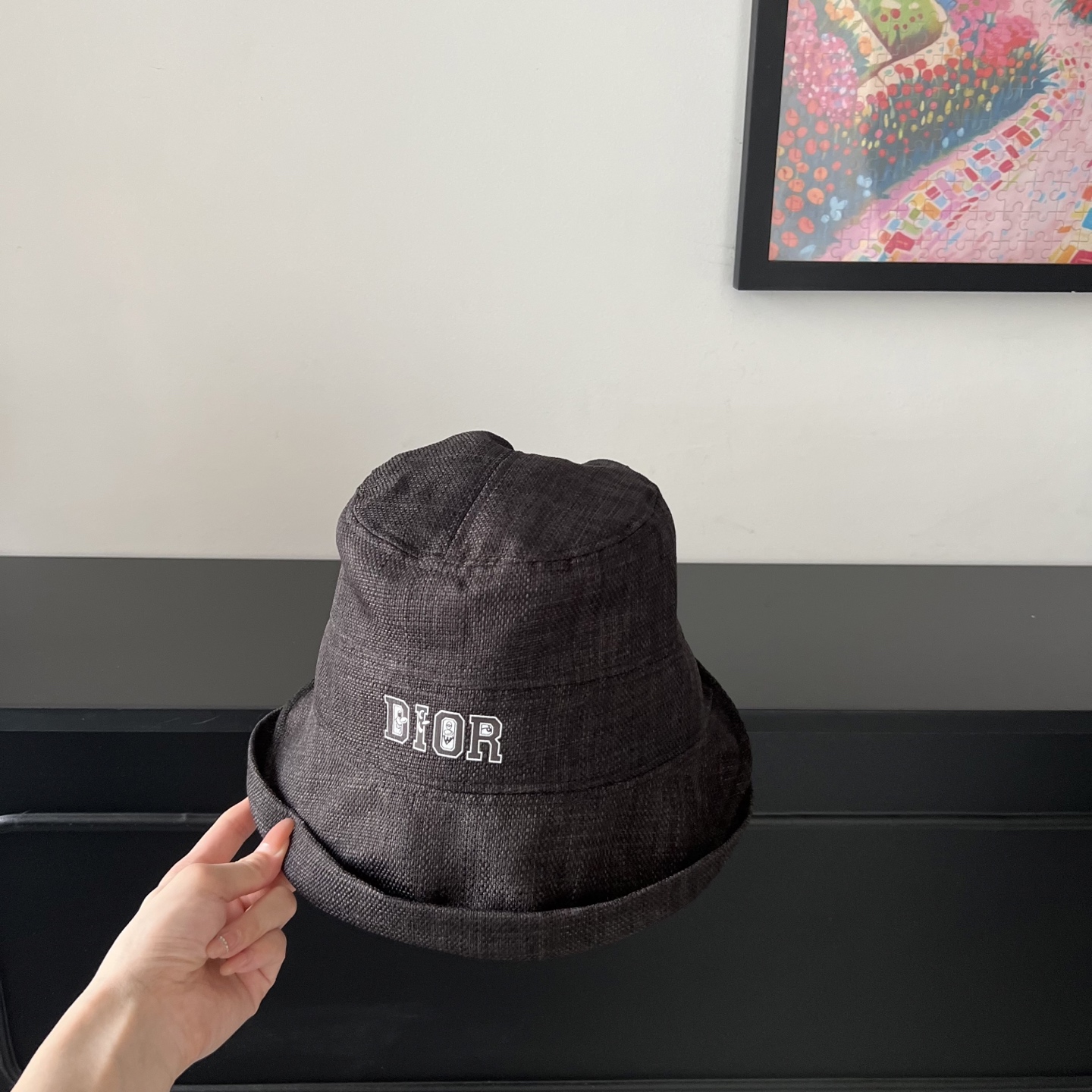 💛配防尘袋【Dior迪奥】2025新款棉麻不规则款渔夫帽
独特设计～日系简约的一款