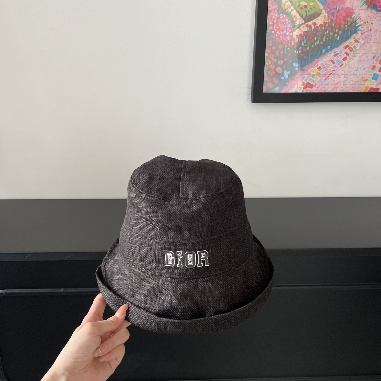 💛配防尘袋【Dior迪奥】2025新款棉麻不规则款渔夫帽
独特设计～日系简约的一款