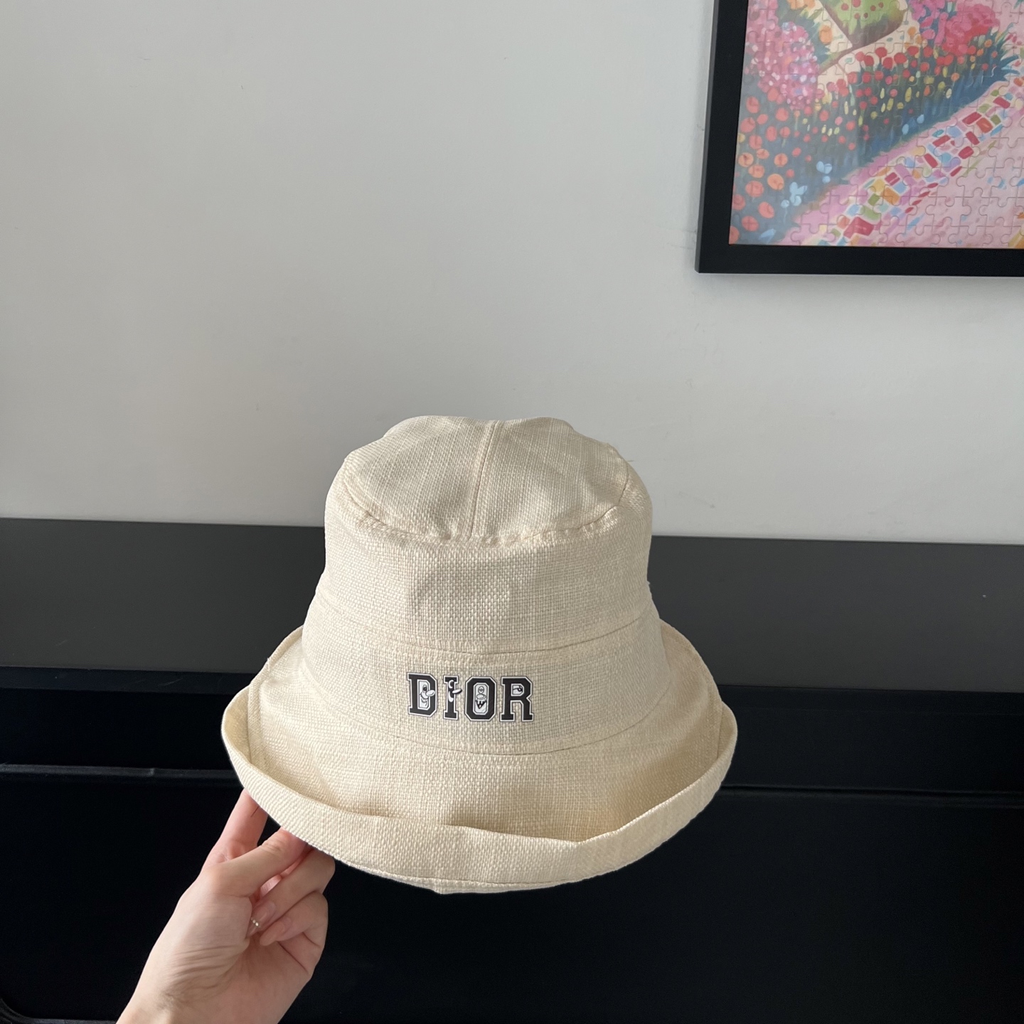 💛配防尘袋【Dior迪奥】2025新款棉麻不规则款渔夫帽
独特设计～日系简约的一款
