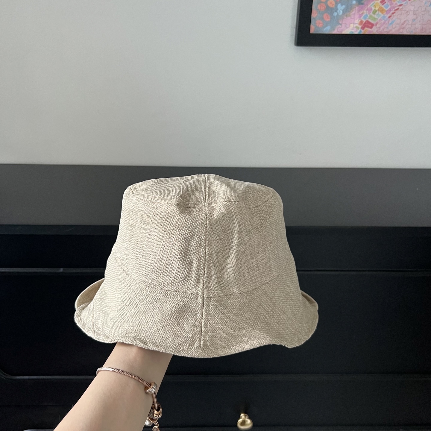 💛配防尘袋【Dior迪奥】2025新款棉麻不规则款渔夫帽
独特设计～日系简约的一款