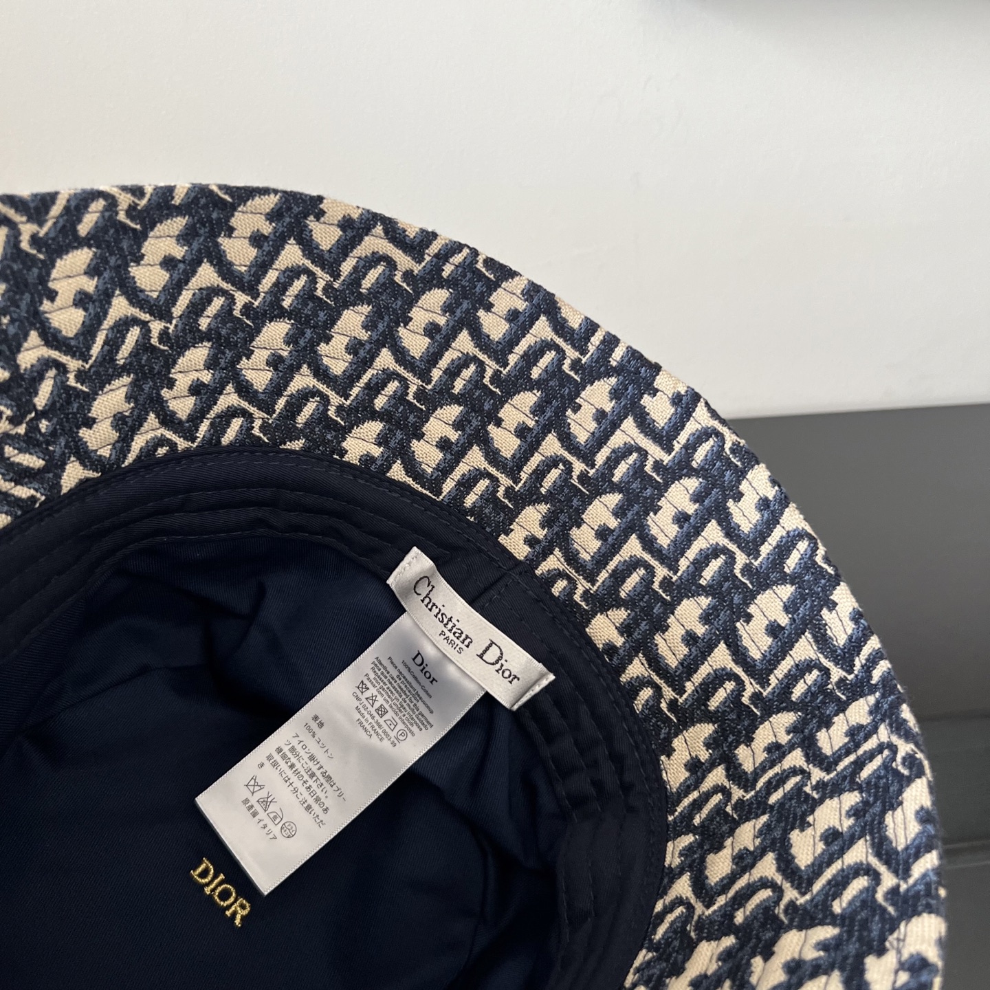 💛配防尘袋【DIOR迪奥】2025新款专柜大牌男女款简约渔夫帽，🔆百搭日常款～出街必备