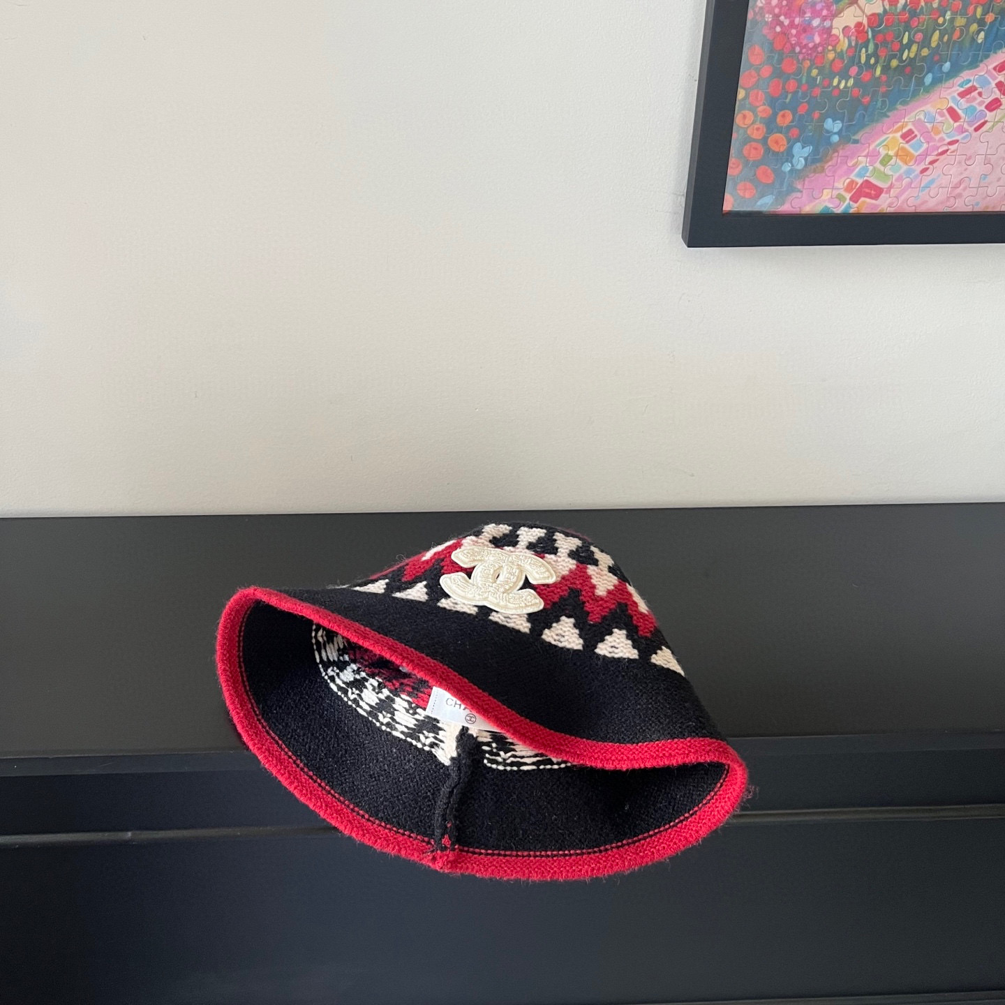 💛配防尘袋【CHANEL香奈儿】2025秋冬新款小香风渔夫帽独特设计～复古文艺的一款