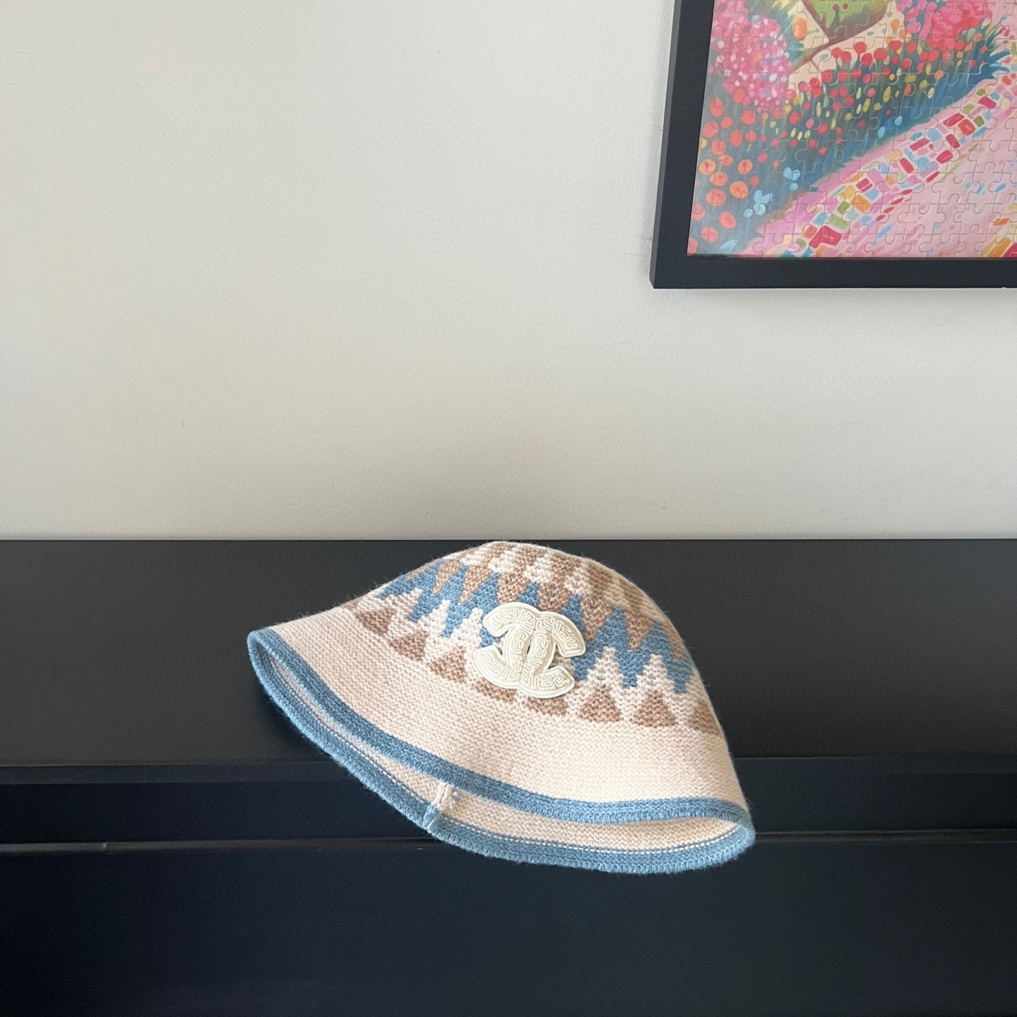 💛配防尘袋【CHANEL香奈儿】2025秋冬新款小香风渔夫帽独特设计～复古文艺的一款