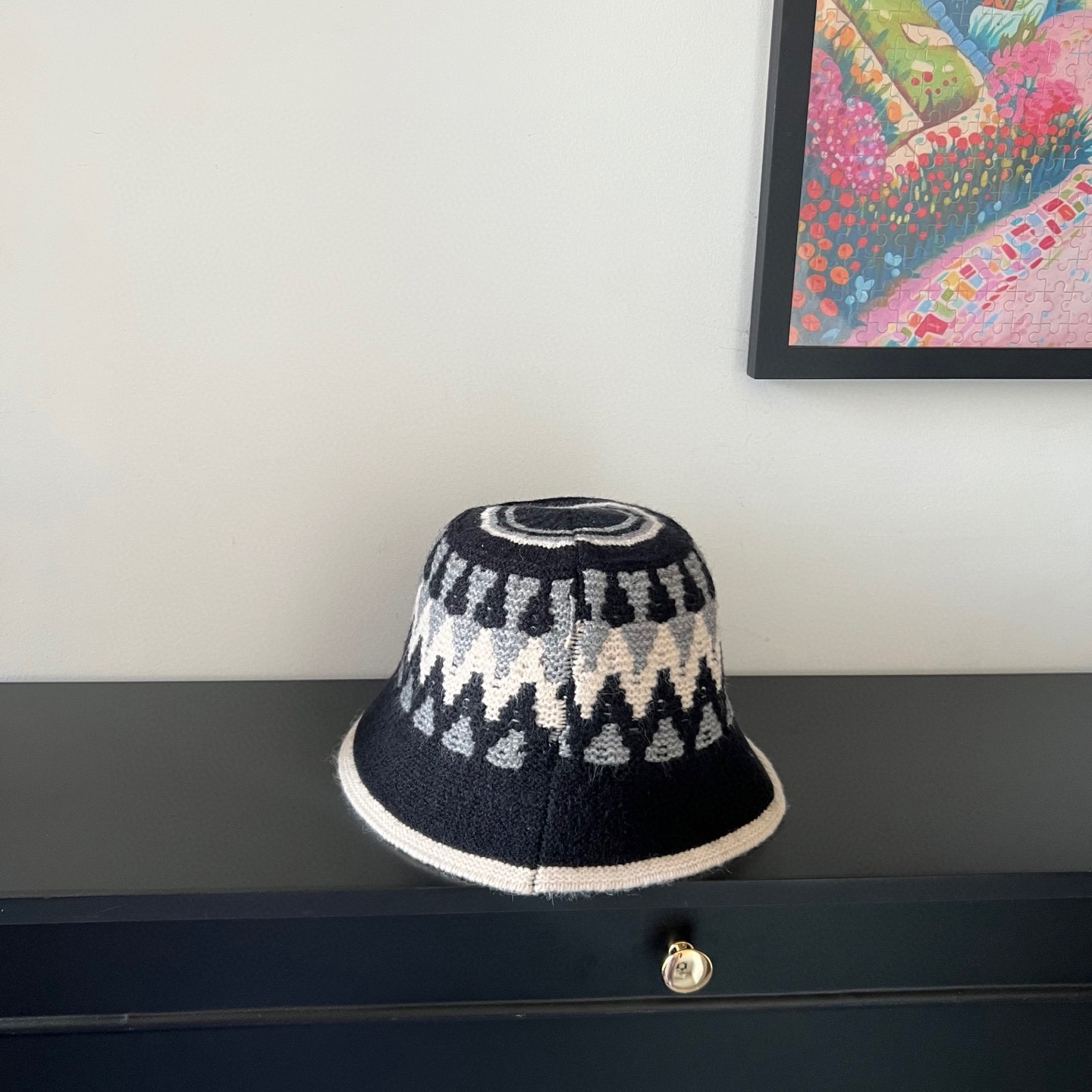 💛配防尘袋【CHANEL香奈儿】2025秋冬新款小香风渔夫帽独特设计～复古文艺的一款