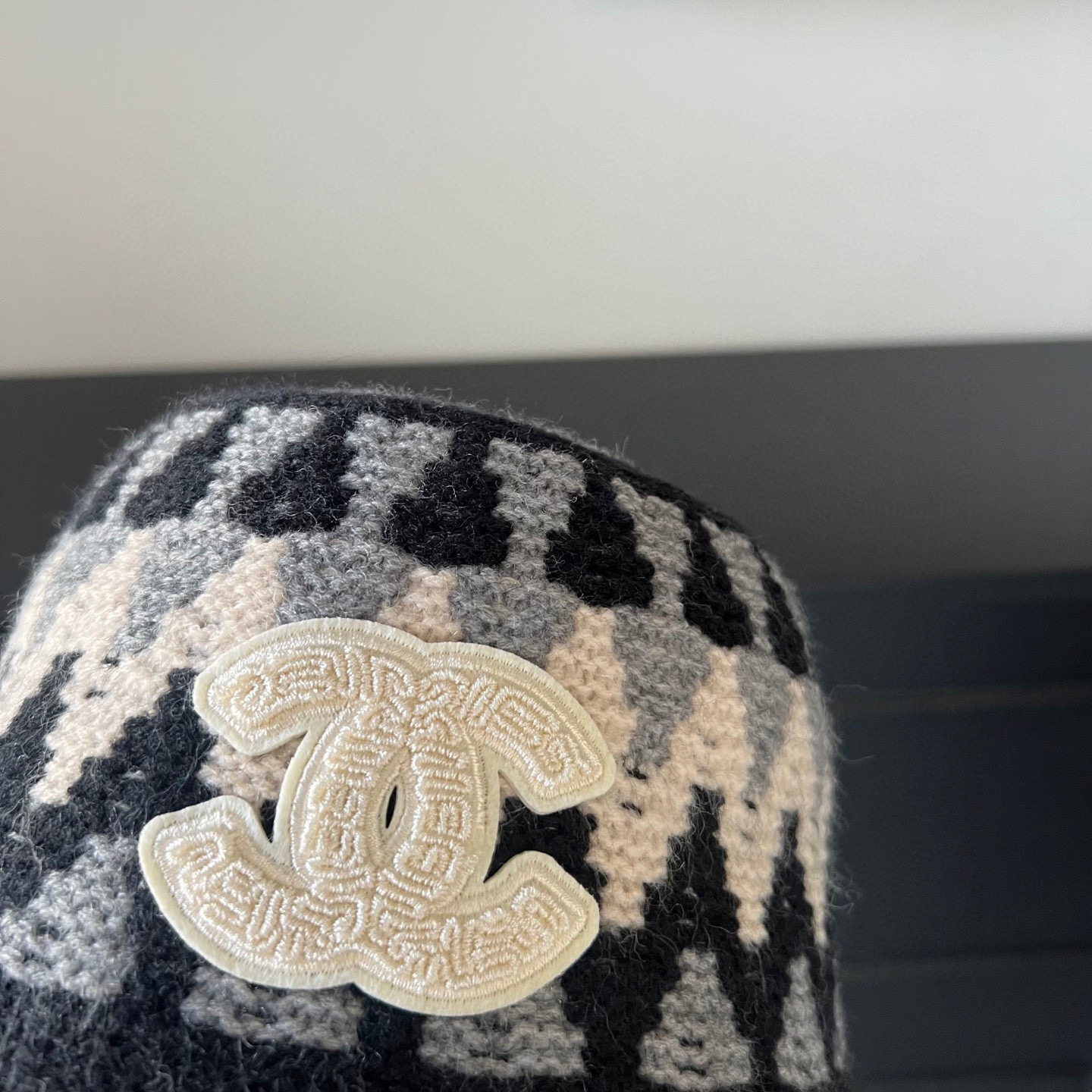 💛配防尘袋【CHANEL香奈儿】2025秋冬新款小香风渔夫帽独特设计～复古文艺的一款