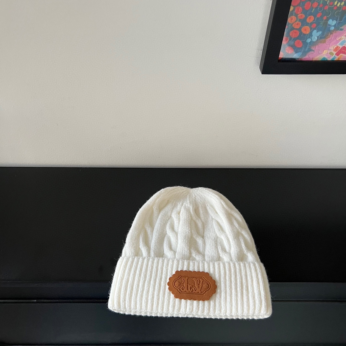 💛配防尘袋。【lv路易威登】2025新款麻花男女精致款针织毛线帽，时尚简约#保暖款