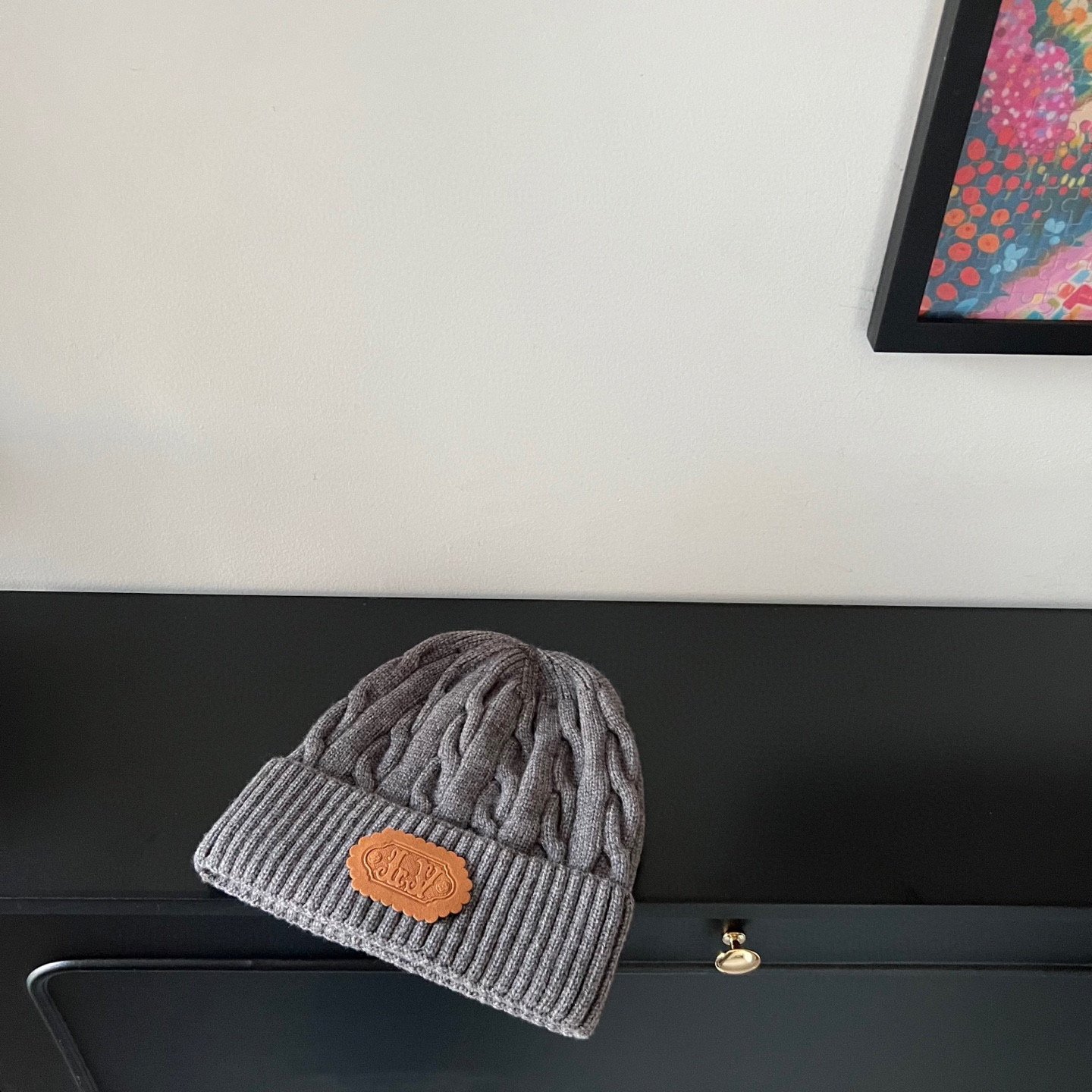 💛配防尘袋。【lv路易威登】2025新款麻花男女精致款针织毛线帽，时尚简约#保暖款