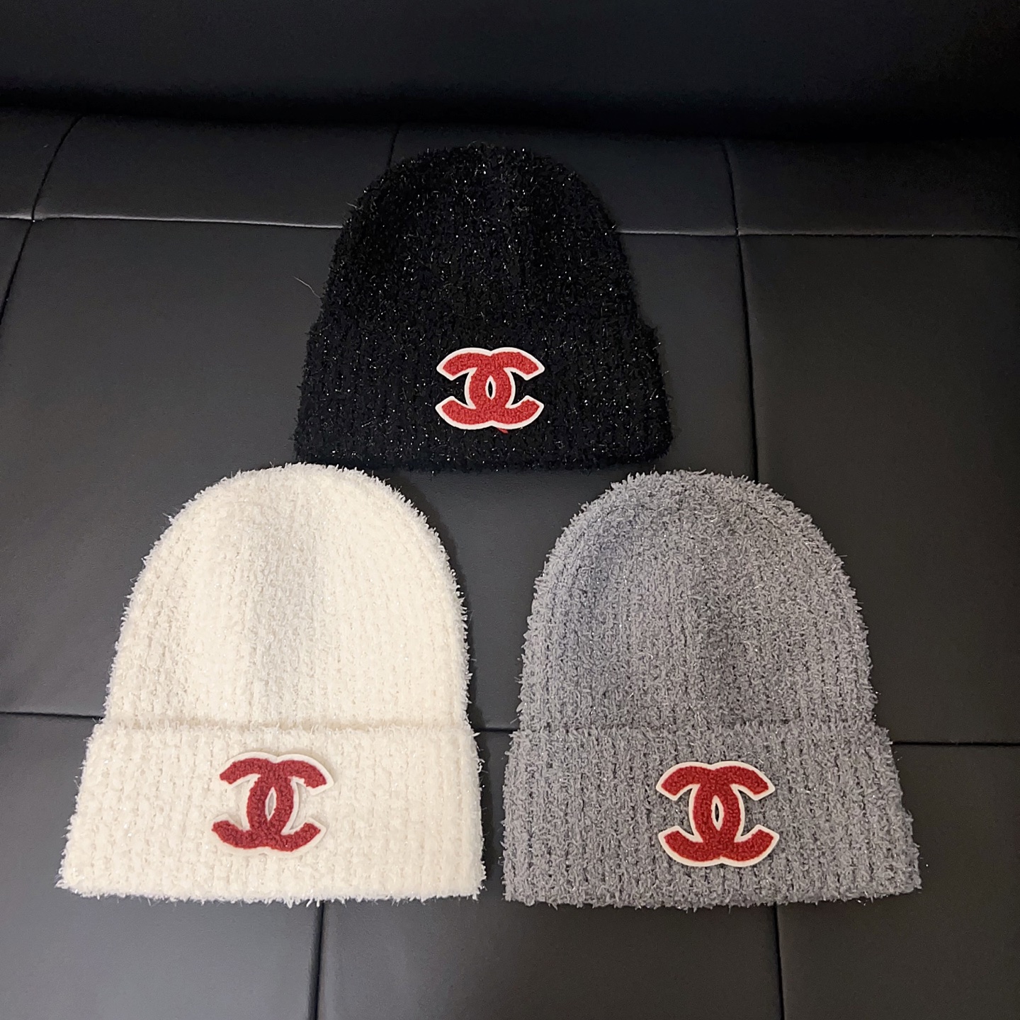 💛配防尘袋。【CHANEL香奈儿】2025新款小香风亮丝毛线帽，独家新款～韩版针织单品