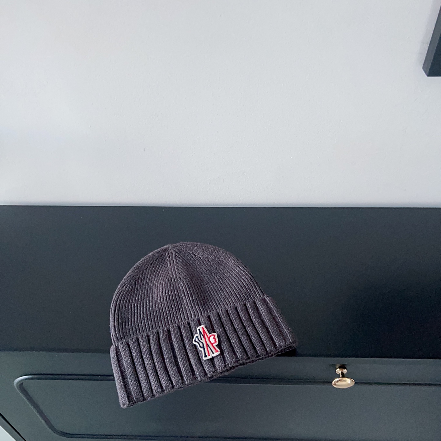 💛配防尘袋。【MONCLER蒙口】2025新款男女款针织毛线帽，独家新款～韩版单品