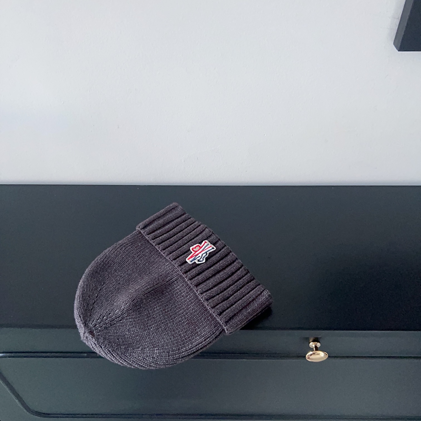 💛配防尘袋。【MONCLER蒙口】2025新款男女款针织毛线帽，独家新款～韩版单品