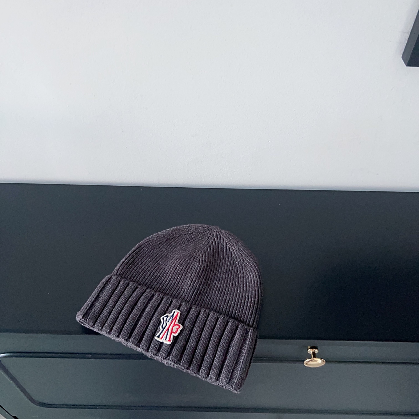 💛配防尘袋。【MONCLER蒙口】2025新款男女款针织毛线帽，独家新款～韩版单品