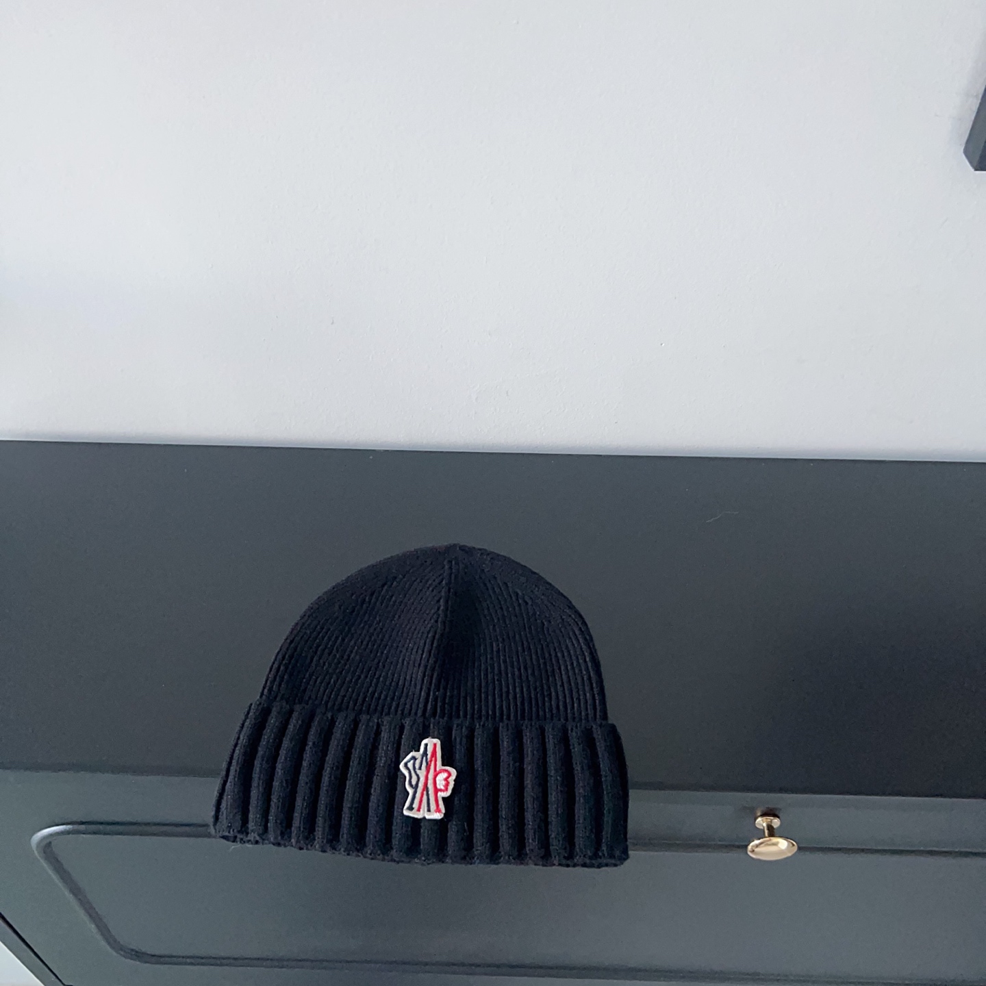 💛配防尘袋。【MONCLER蒙口】2025新款男女款针织毛线帽，独家新款～韩版单品