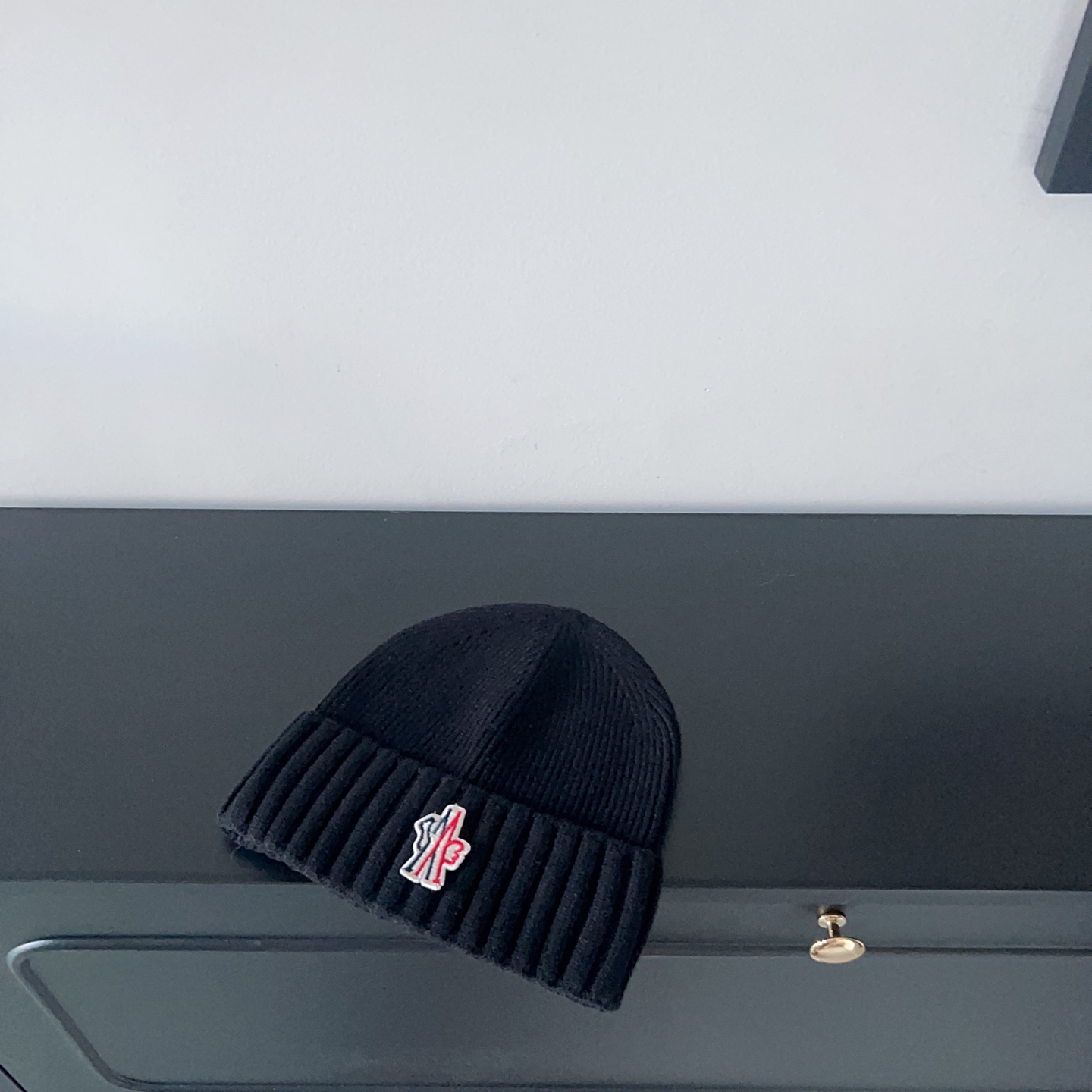 💛配防尘袋。【MONCLER蒙口】2025新款男女款针织毛线帽，独家新款～韩版单品