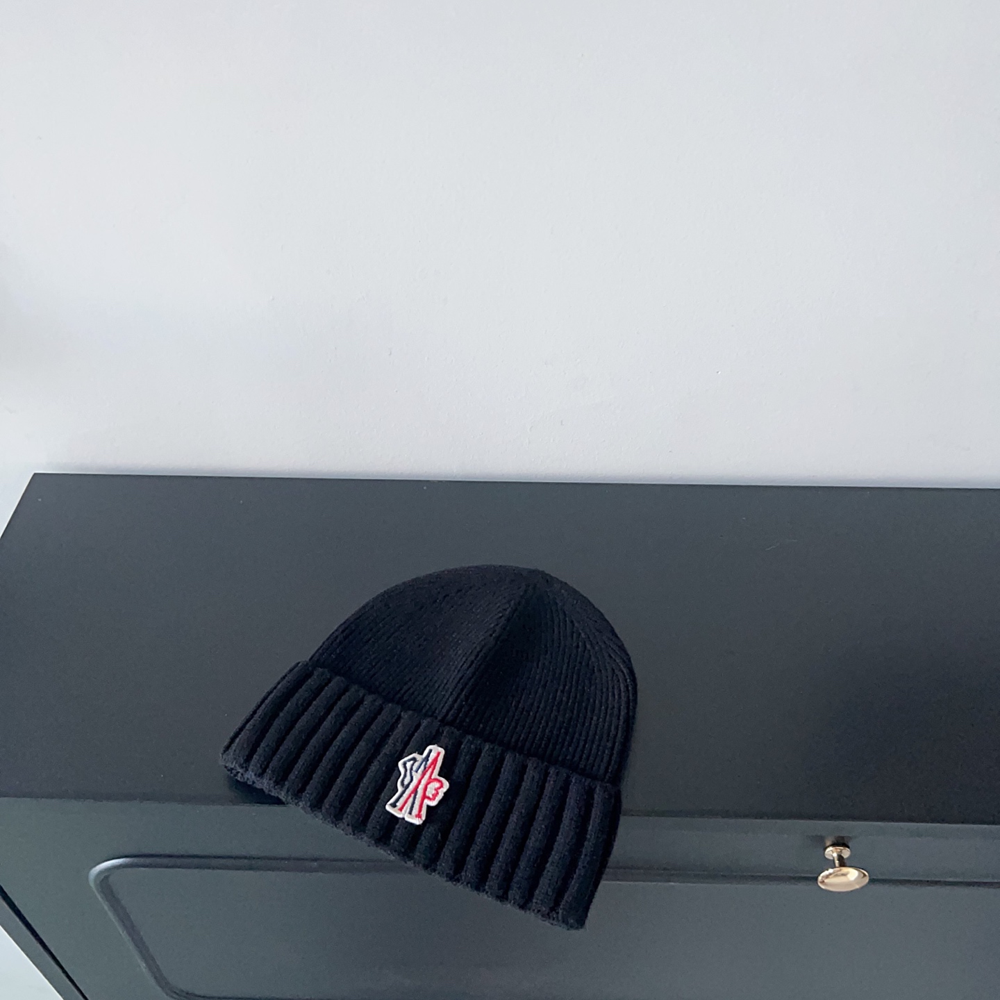 💛配防尘袋。【MONCLER蒙口】2025新款男女款针织毛线帽，独家新款～韩版单品