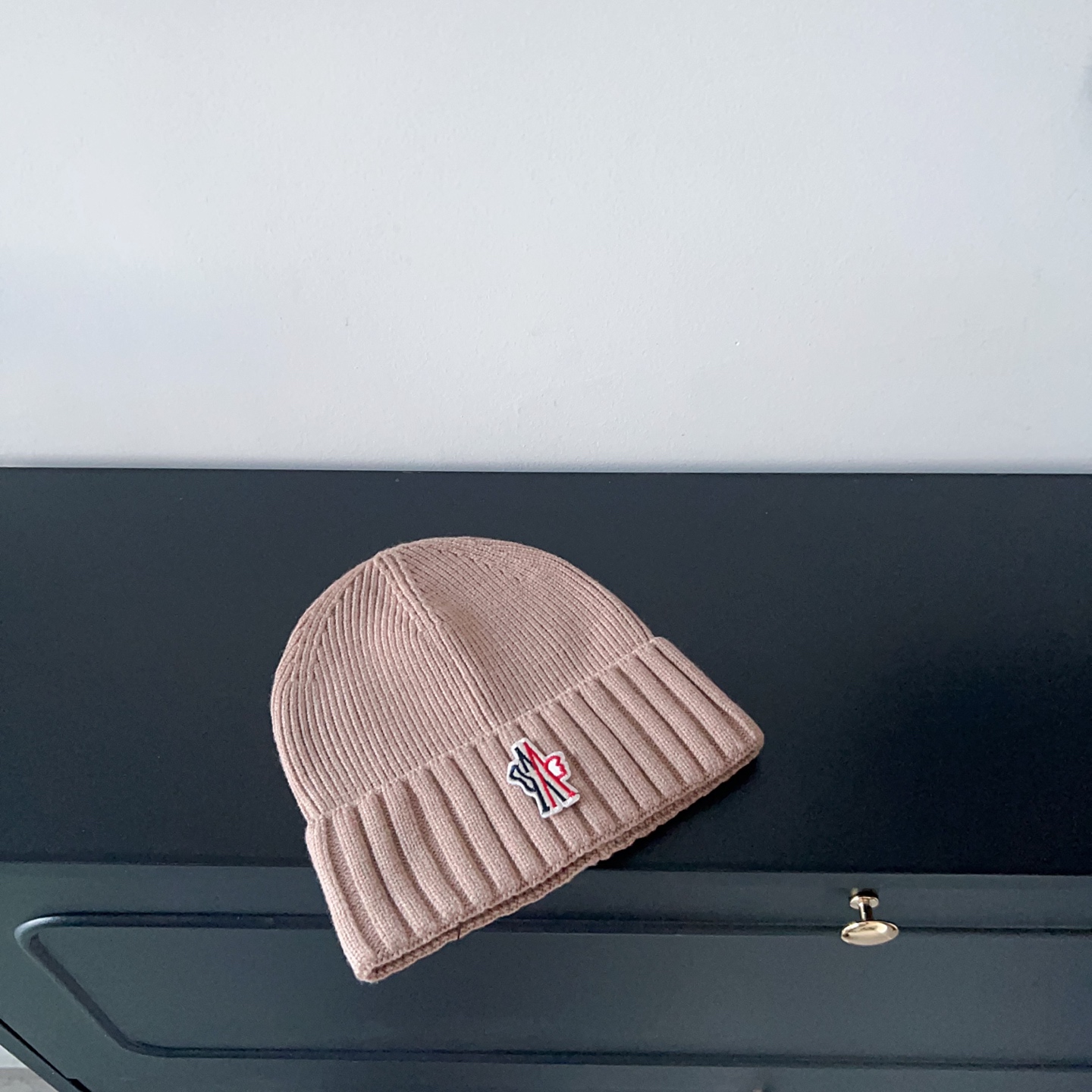 💛配防尘袋。【MONCLER蒙口】2025新款男女款针织毛线帽，独家新款～韩版单品