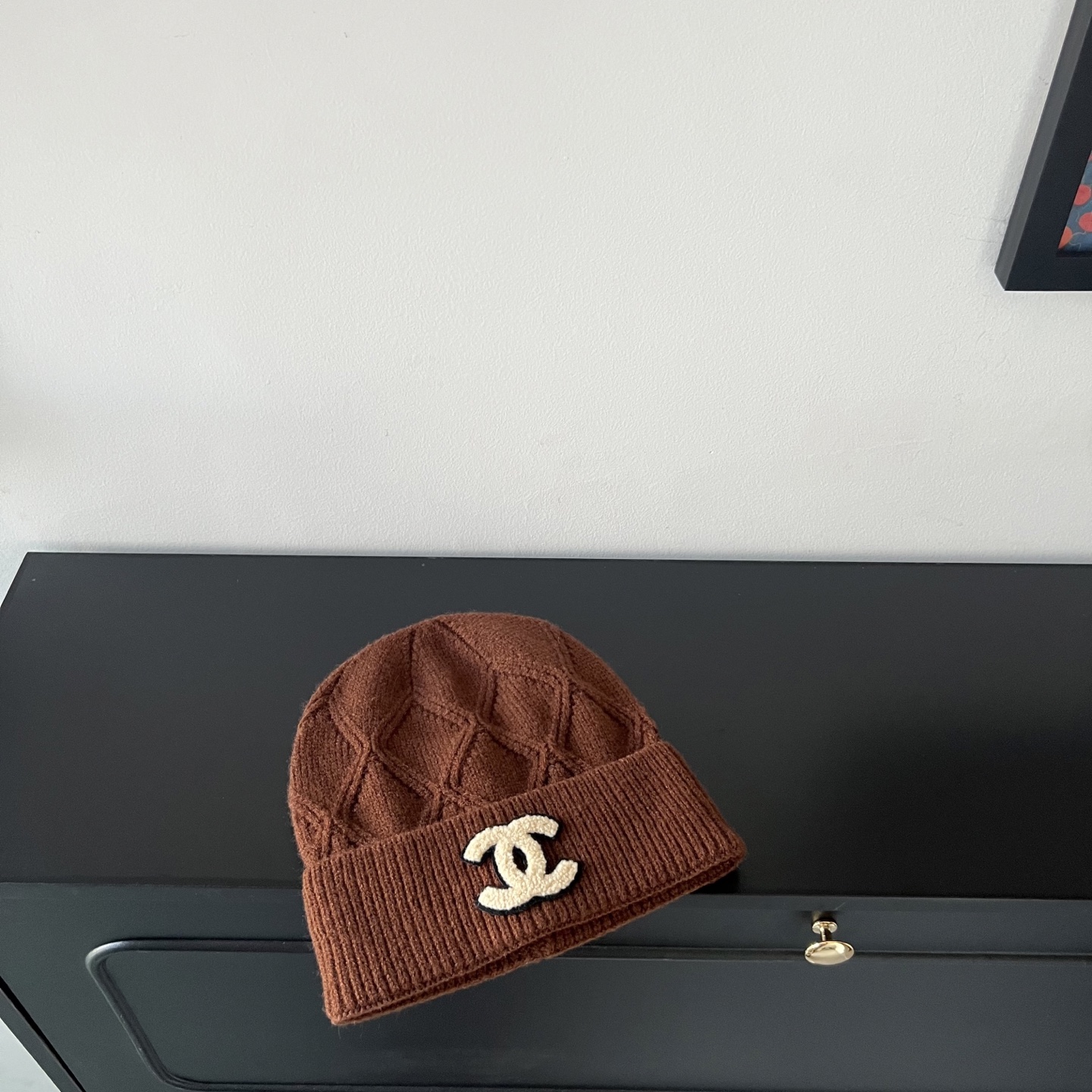 💛配防尘袋。【CHANEL香奈儿】2025新款男女款针织毛线帽，独家新款～韩版单品