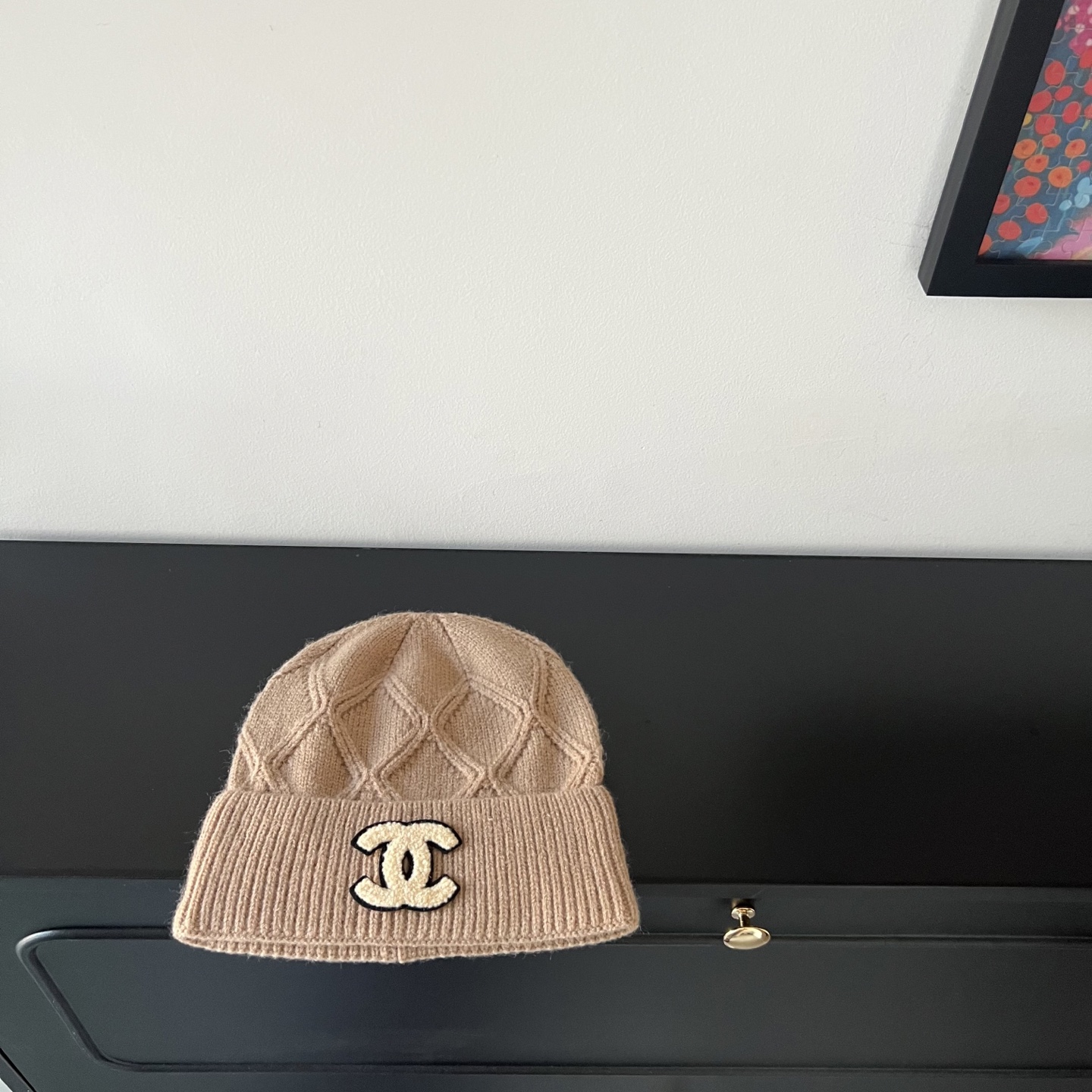 💛配防尘袋。【CHANEL香奈儿】2025新款男女款针织毛线帽，独家新款～韩版单品