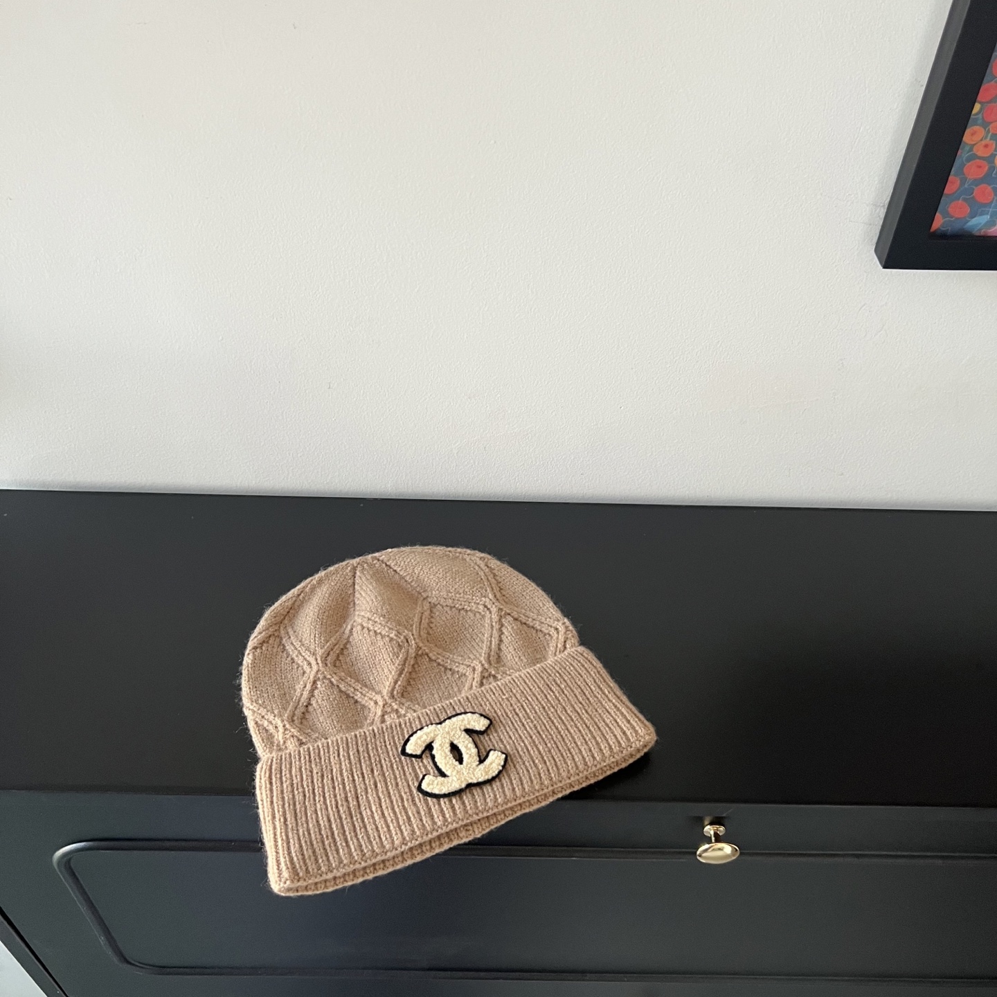 💛配防尘袋。【CHANEL香奈儿】2025新款男女款针织毛线帽，独家新款～韩版单品