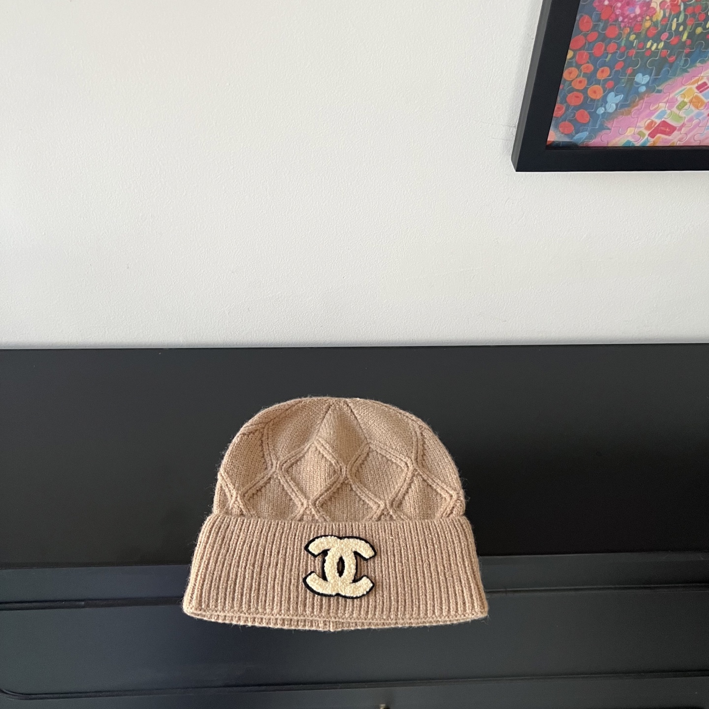 💛配防尘袋。【CHANEL香奈儿】2025新款男女款针织毛线帽，独家新款～韩版单品